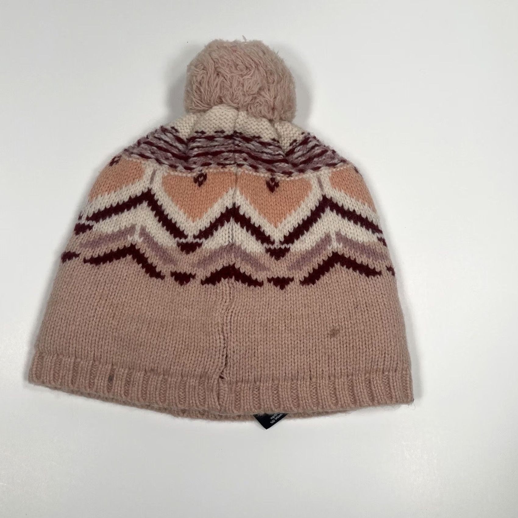 Vintage VINTAGE: No, Kari Traa Beanie Womens Winter Snow Knit Hat Pink One Size Wool Polyamide Blend Knit Logo Winter Beanie Womens Size ONE SIZE - 3 Thumbnail