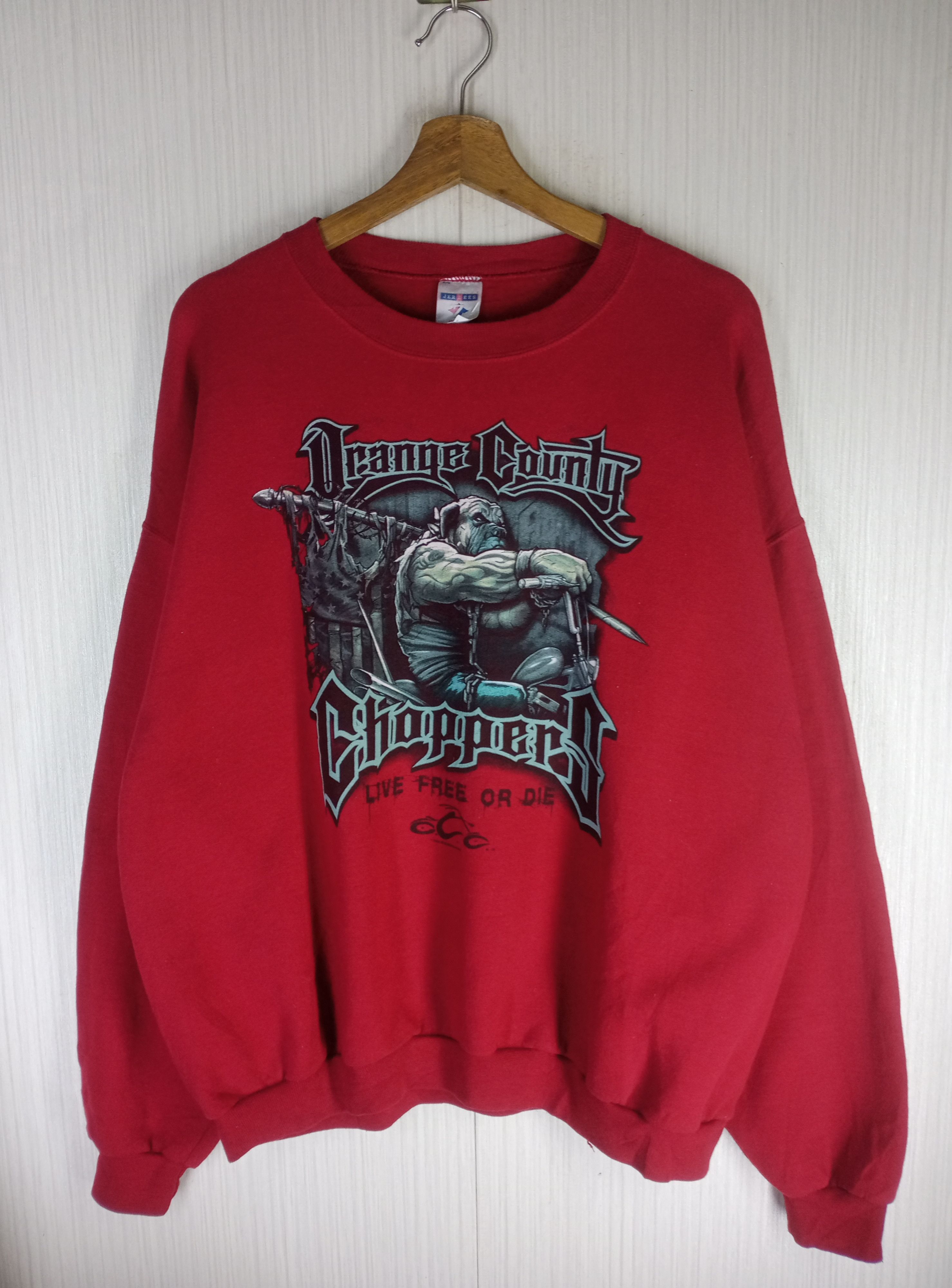 Vintage × West Coast Choppers 2001 Choppers Til You Die Hoodie