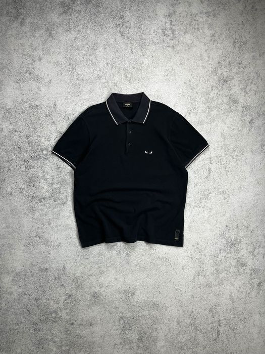 Fendi Fendi Polo Shirt Black | Grailed