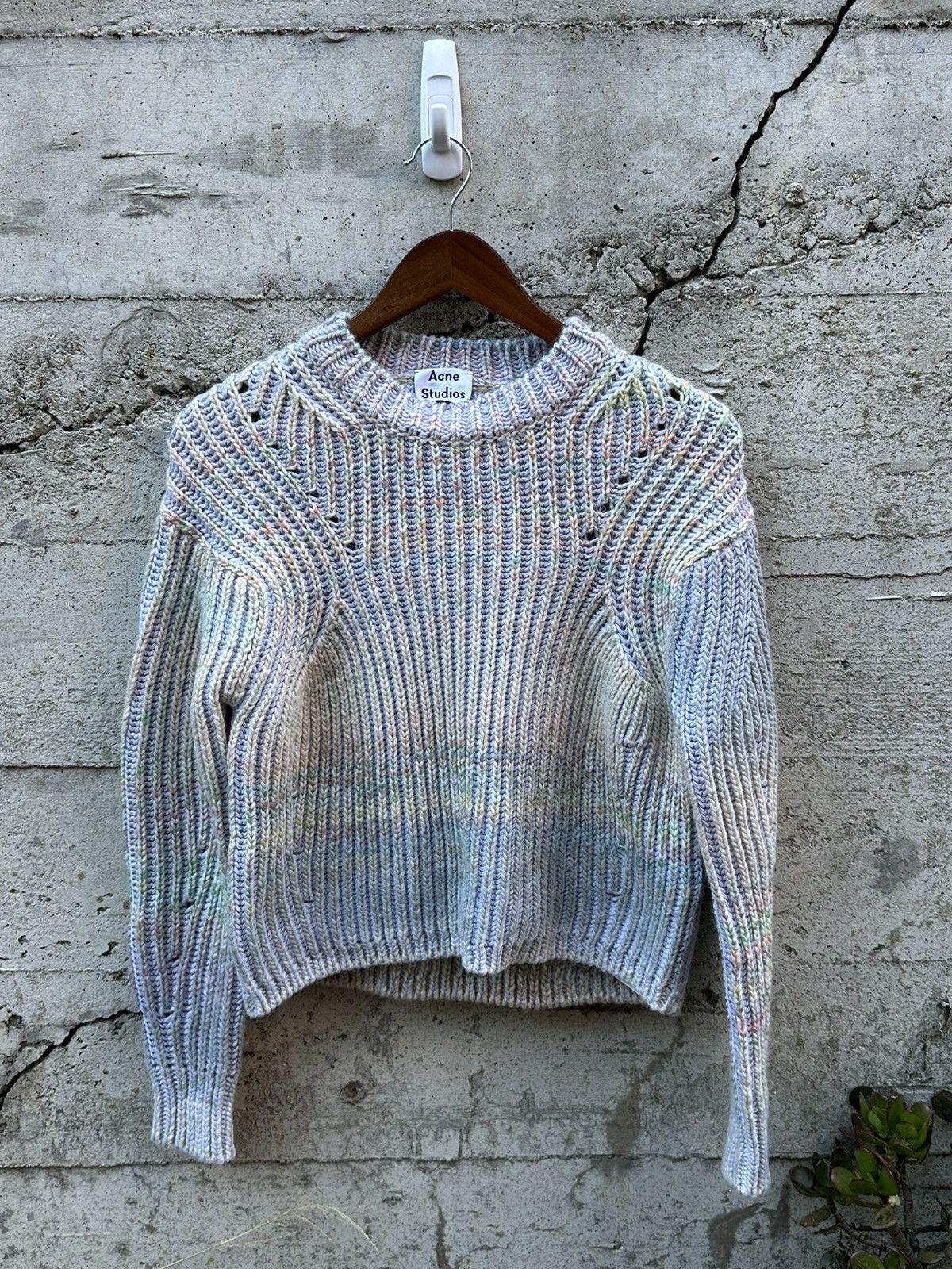 Acne Studios RARE GRAIL Acne Studios smoke screen gradient sweater Size US S / EU 44-46 / 1 - 3 Thumbnail