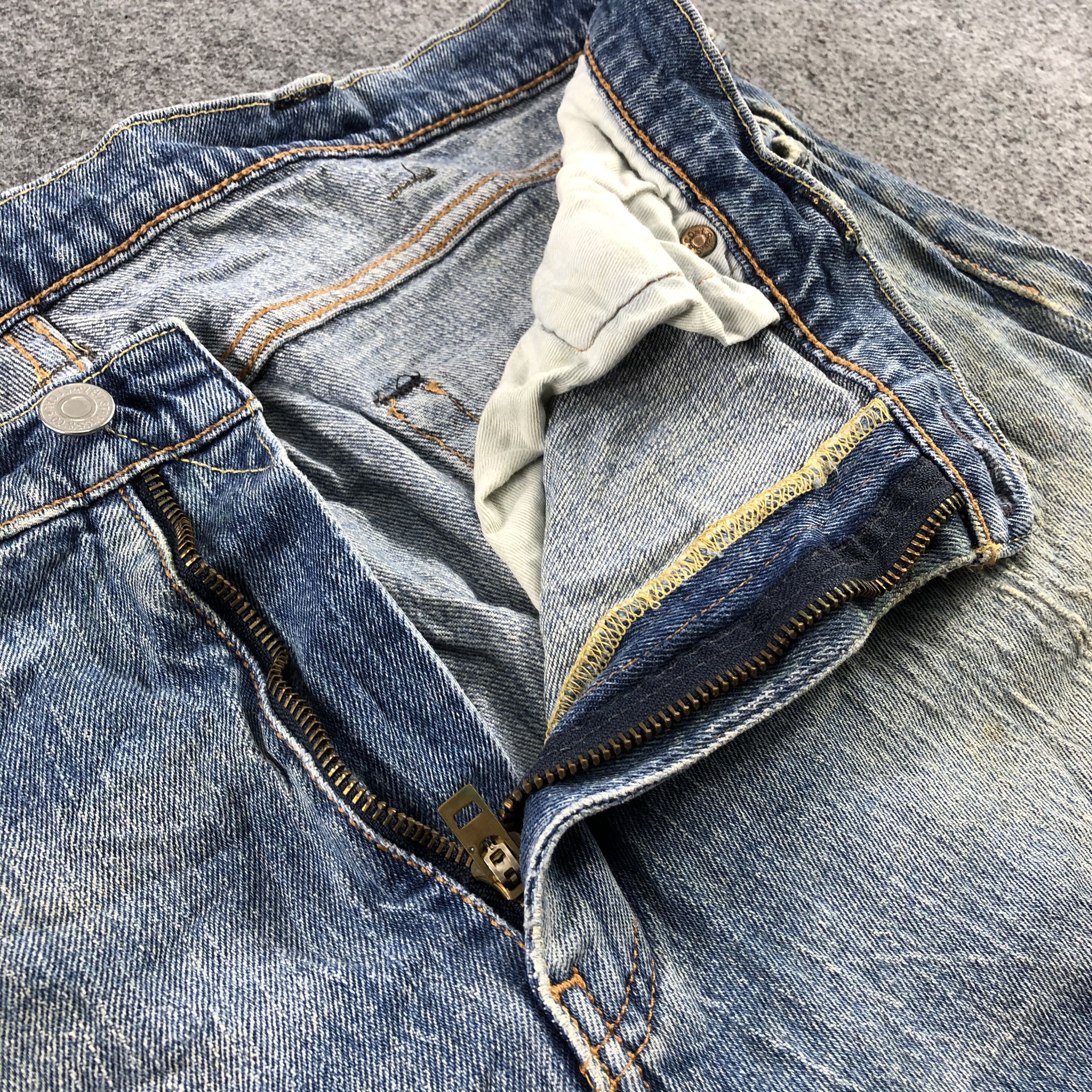 Levi's Vintage Blue Wash Levis 504 Jeans-J2269 Size US 38 / EU 54 - 10 Thumbnail