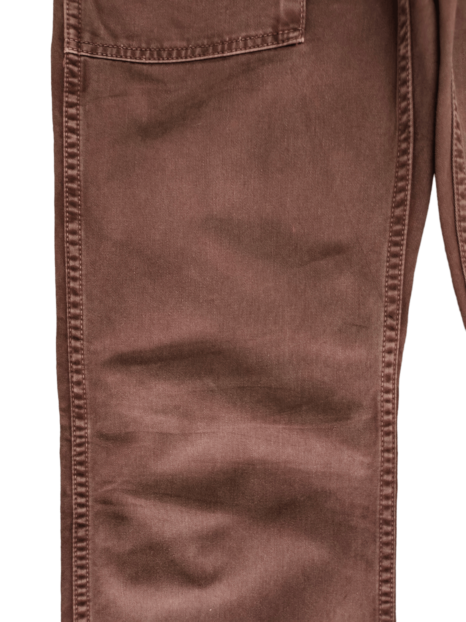 If Six Was Nine Flare Pants Johnbull Waxed Fatigue Multi Pocket Bootcut Size US 31 - 7 Thumbnail