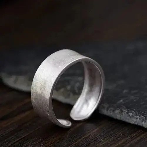 Jewelry S925 Sterling Silver Ring Adjustable, Men's