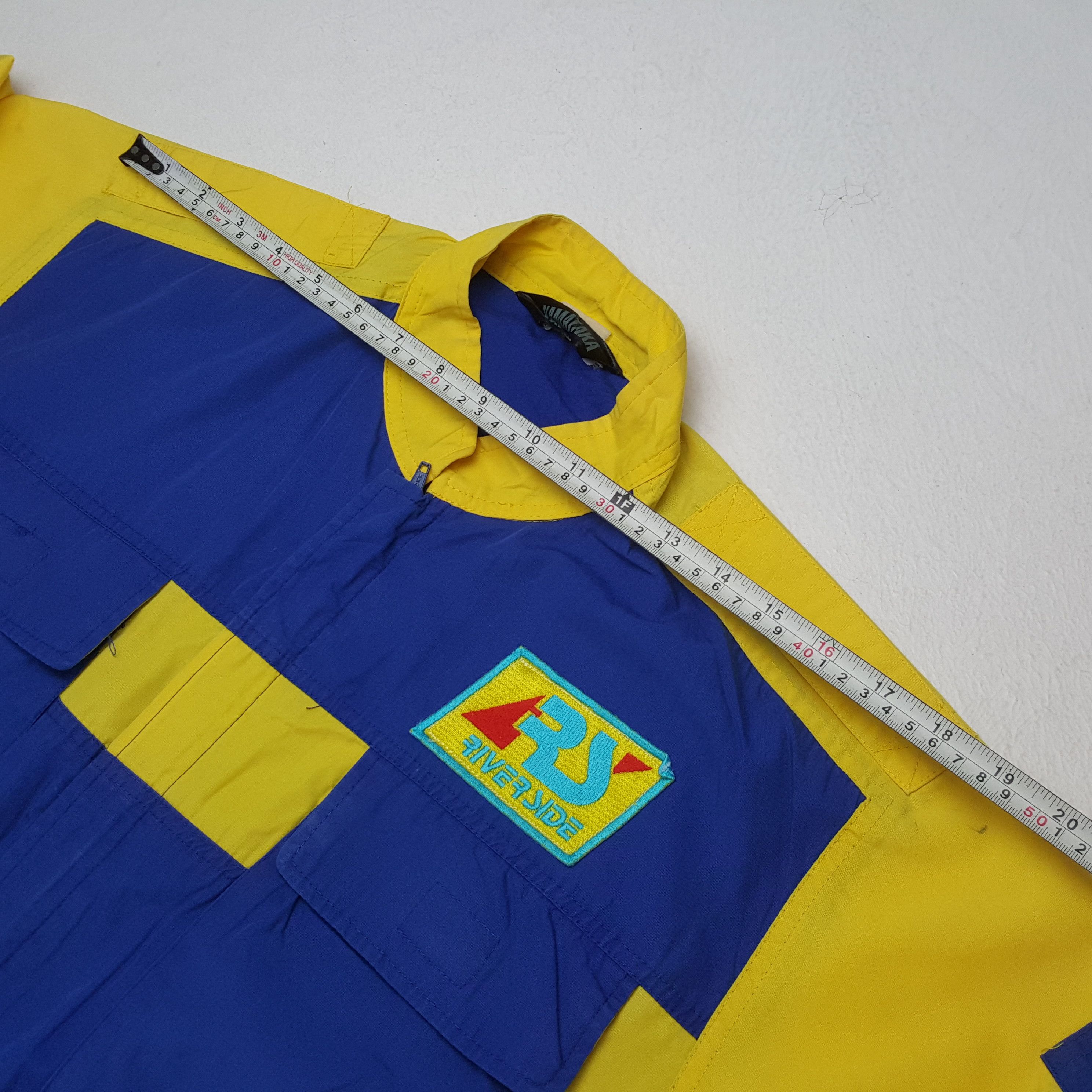 Japanese Brand × Vintage Vintage RIVER SIDE STAFF Japanese Uniform Coverall Jacket Size US M / EU 48-50 / 2 - 9 Thumbnail