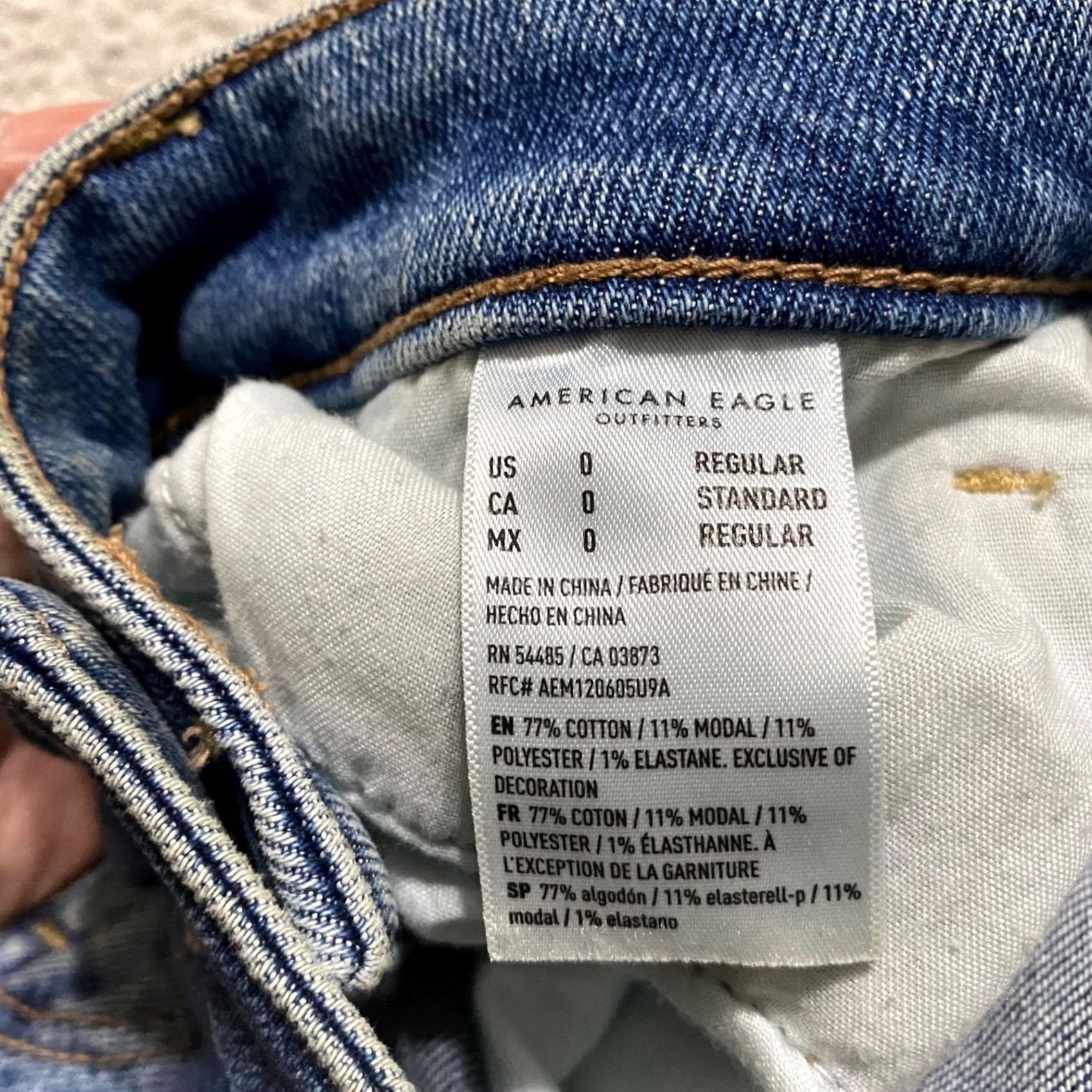 American Eagle Outfitters Item Specifications: Closure: Button, Zip Size 24" / US 00 / IT 34 - 5 Thumbnail