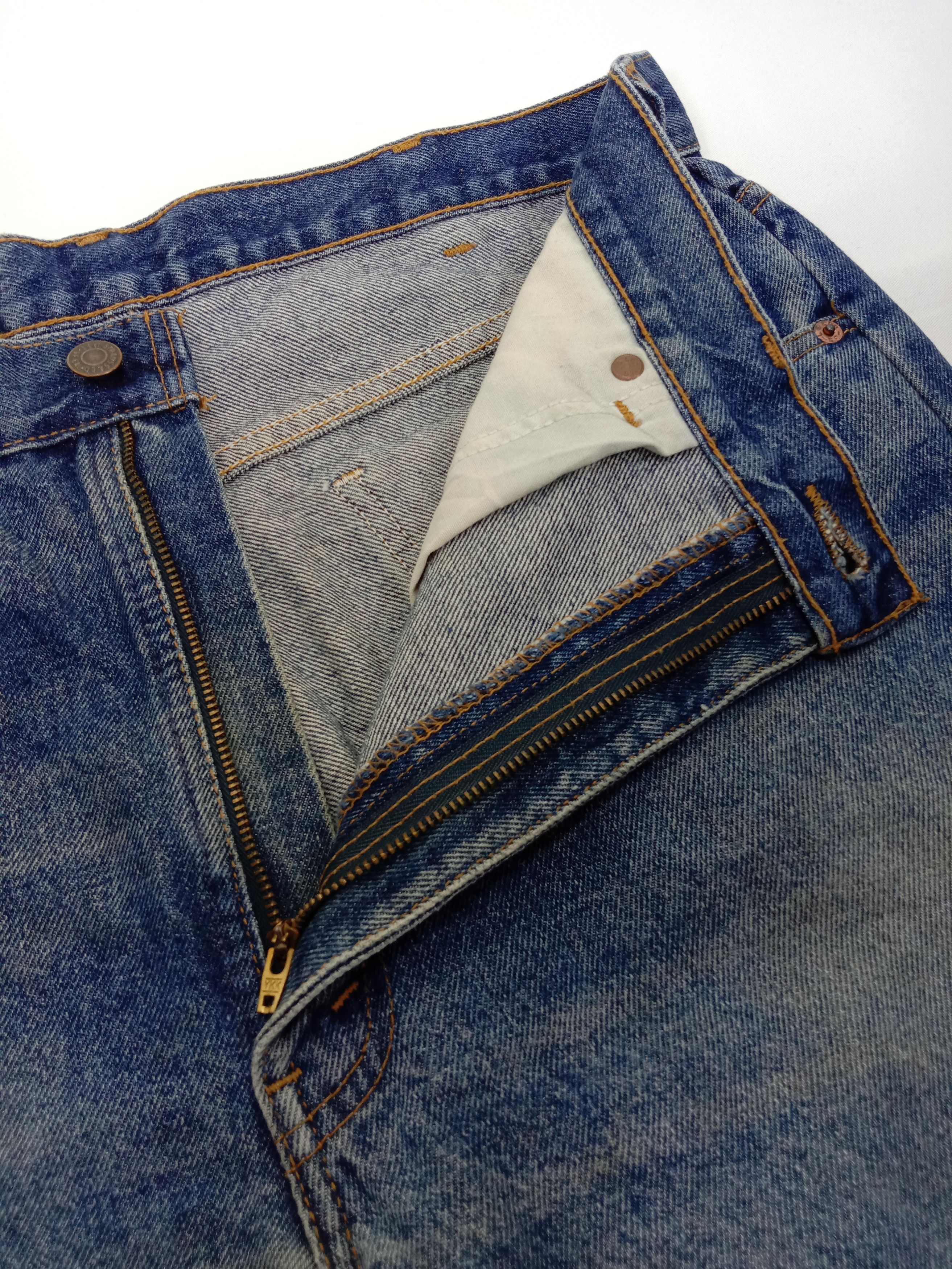 Levi's Vintage Levi's 506 Orange Tab Jeans Faded Blue Denim Size US 34 / EU 50 - 9 Thumbnail