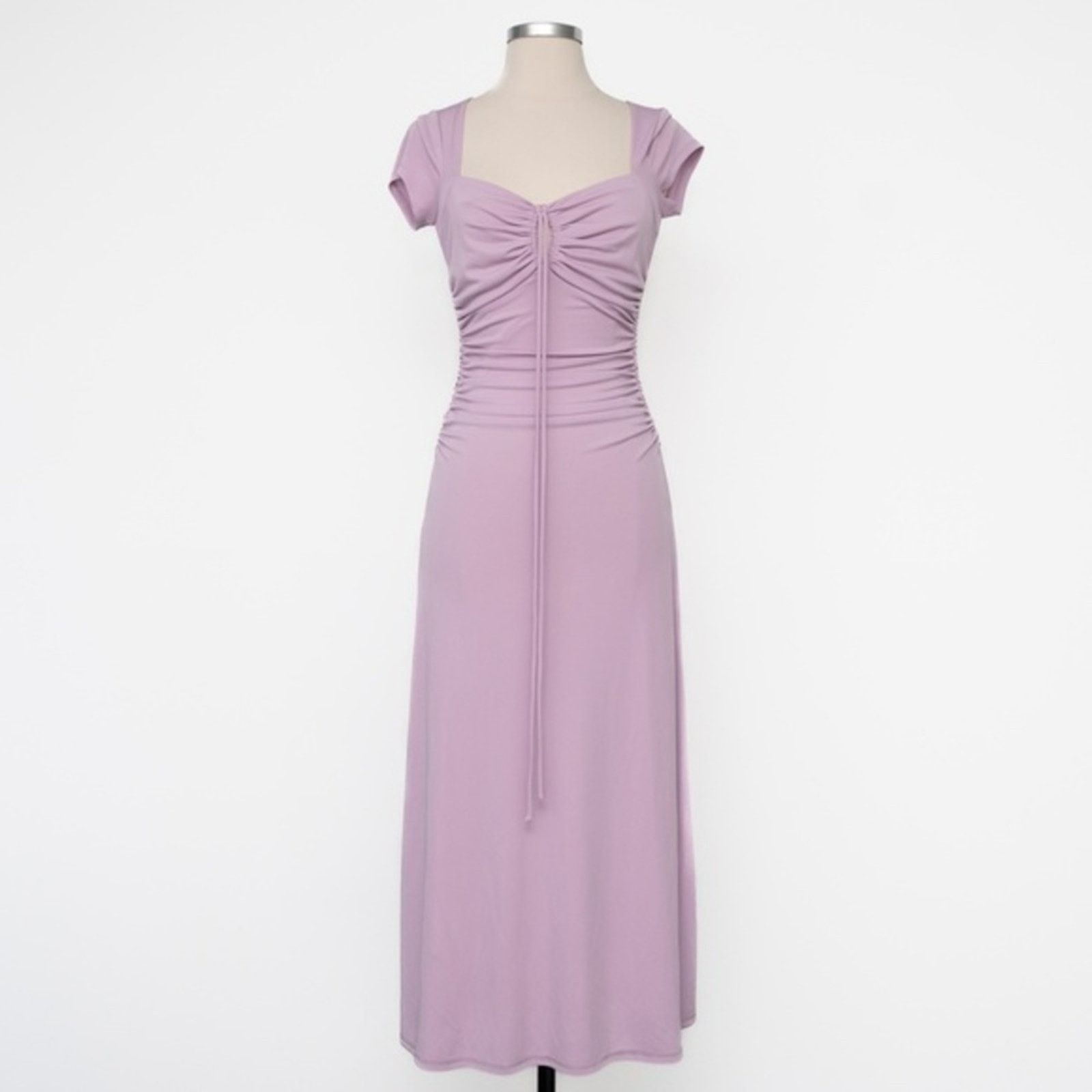 Cinq a Sept Cinq a Sept. New! Midi Ruched Dress Size XS / US 0-2 / IT 36-38 - 1 Thumbnail