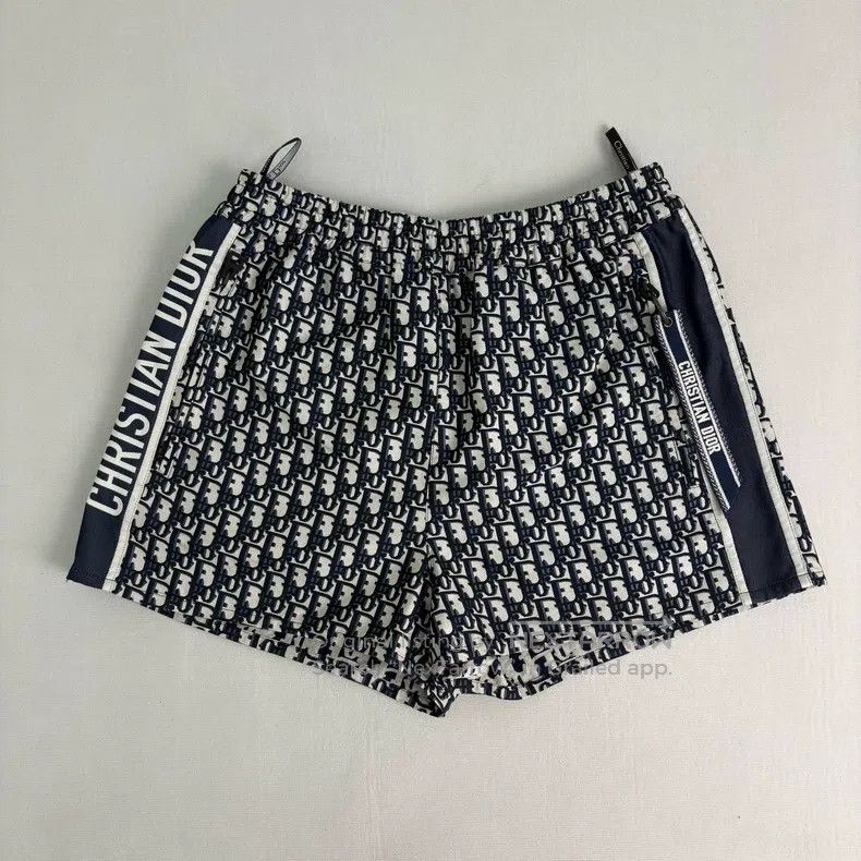 Dior Dior Black and white old flower full logo shorts Size 24" / US 00 / IT 34 - 1 Thumbnail