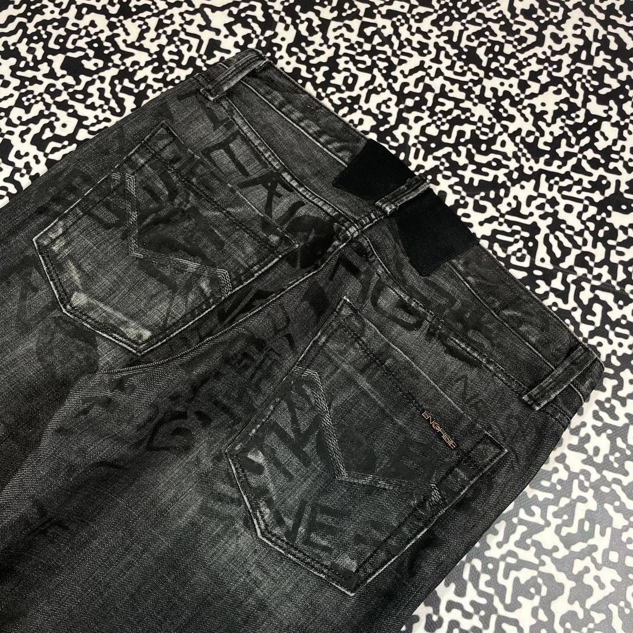 Energie Vintage Y2K Energie Miss Sixty Monogram Avant Garde Jeans Size US 34 / EU 50 - 4 Thumbnail