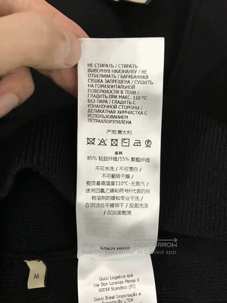 Gucci Gucci Early spring elastic long sleeves Size M / US 6-8 / IT 42-44 - 8 Thumbnail