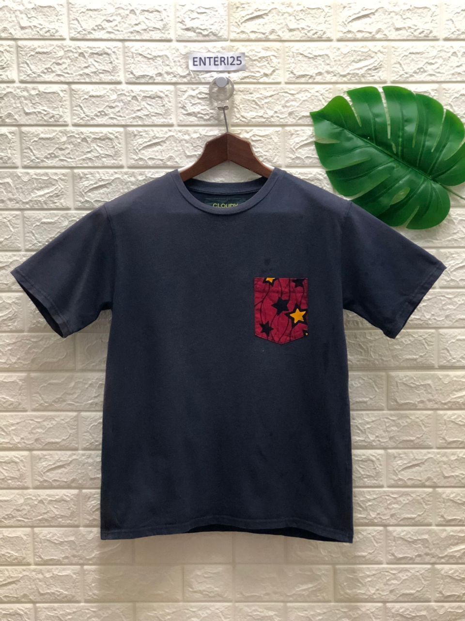 Vintage CLOUDY pokets t shirt africa x japan Size US M / EU 48-50 / 2 - 1 Thumbnail