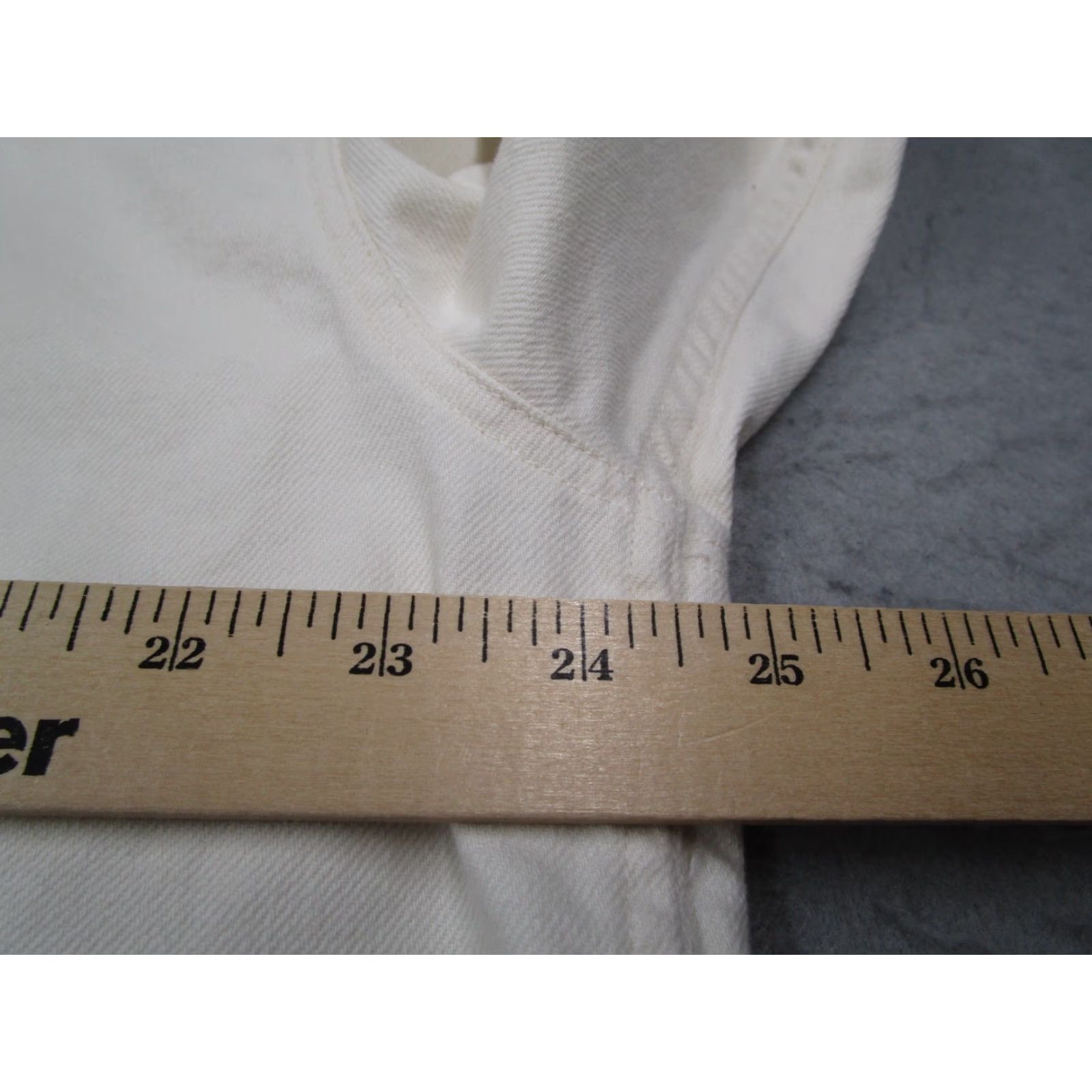 Empyre VINTAGE empyre men's shirt jacket oversized xl white twill button-up casual workwear shacket Size US XL / EU 56 / 4 - 5 Thumbnail
