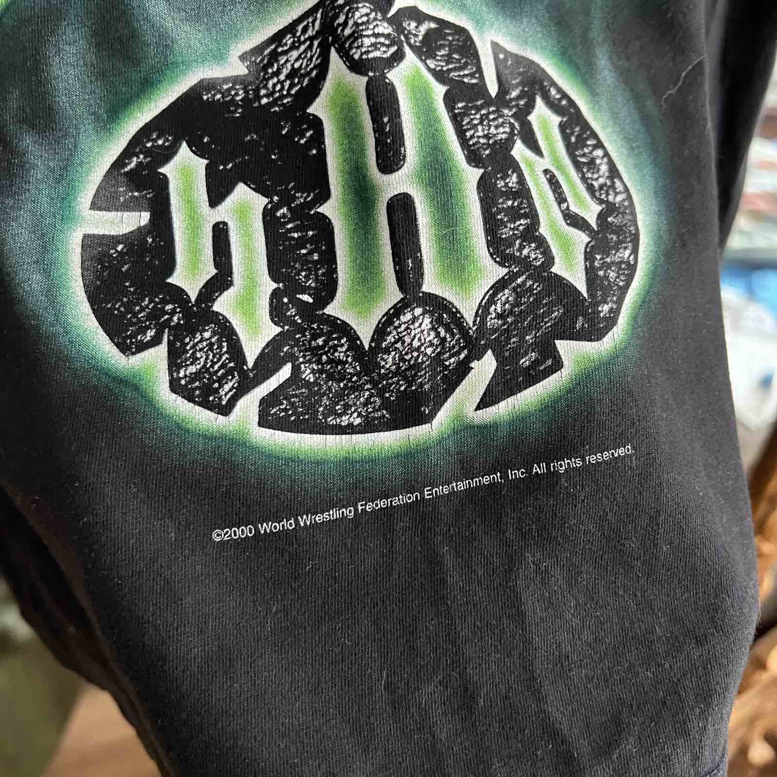 Vintage × WWE WWE VINTAGE SHIRT 2000 I AM THE GAME TRIPLE H SHIRT BLACK Size US S / EU 44-46 / 1 - 4 Thumbnail