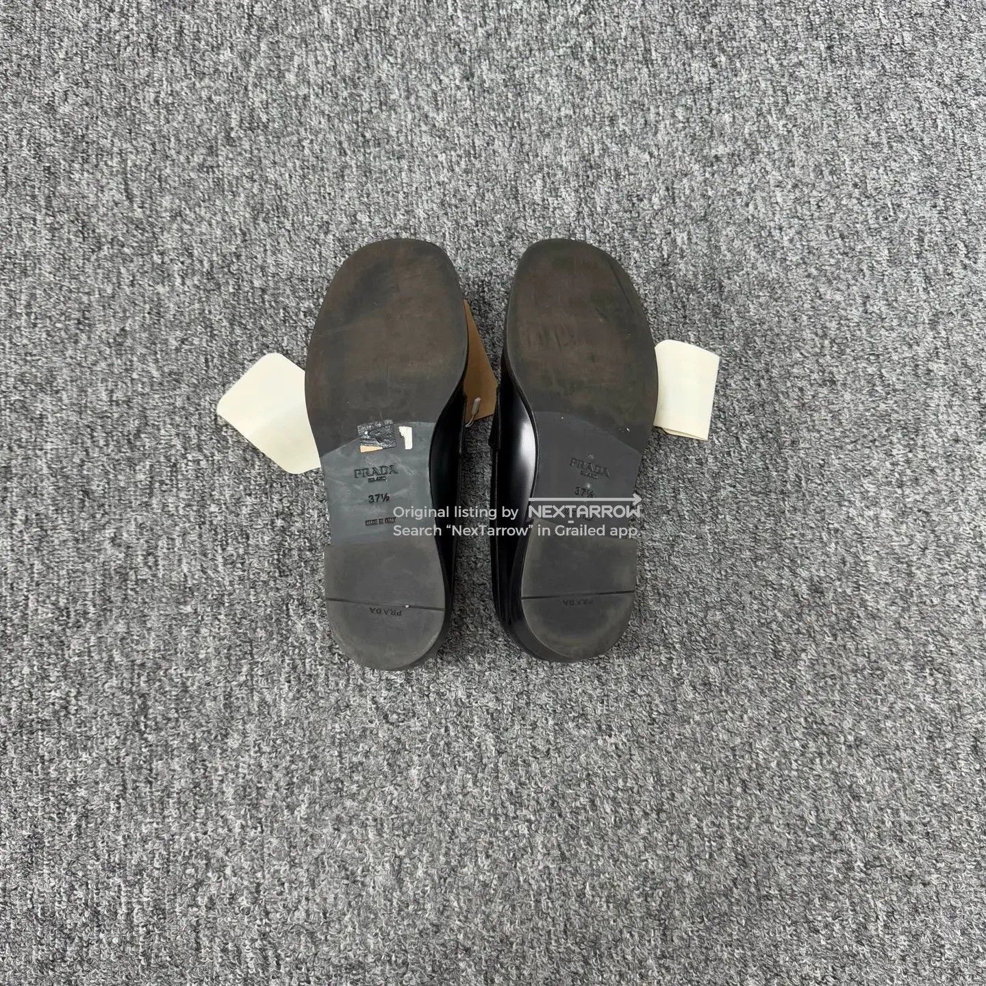 Prada Prada Triangle Logo Loafer EU37.5 99% New Size US 7.5 / IT 37.5 - 5 Thumbnail