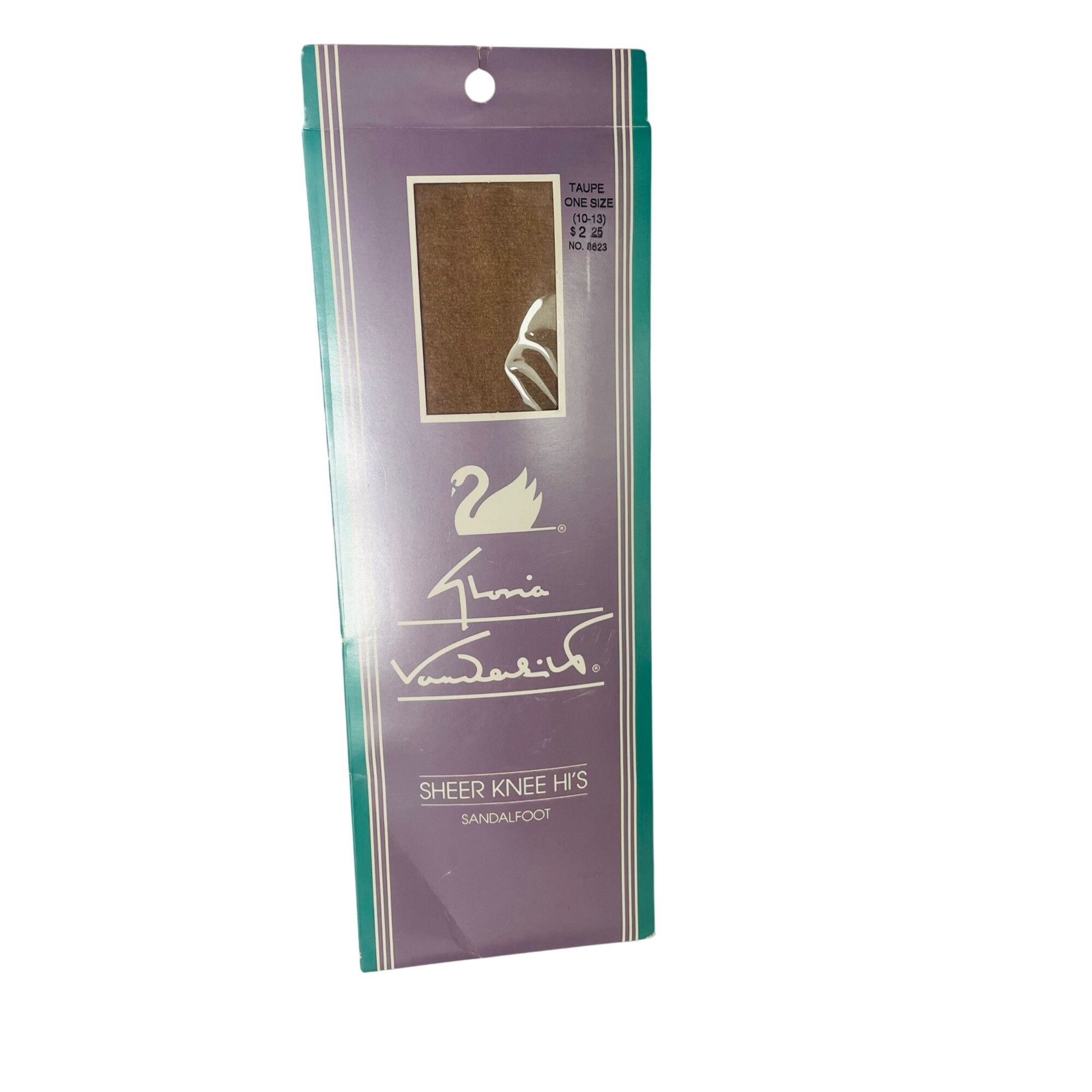 Gloria Vanderbilt Gloria Vanderbilt Sheer Knee Highs Sandalfoot Taupe OS Non- Size ONE SIZE - 1 Thumbnail