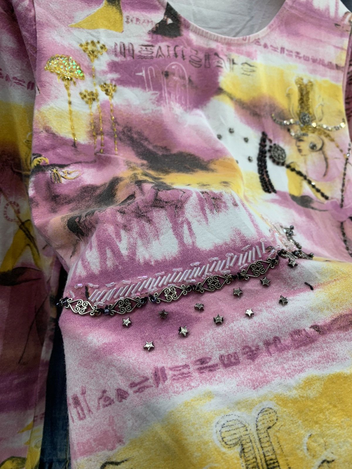 Hysteric Glamour × If Six Was Nine × Japanese Brand Save the queen y2k mesh top japanesebrand Size M / US 6-8 / IT 42-44 - 3 Thumbnail