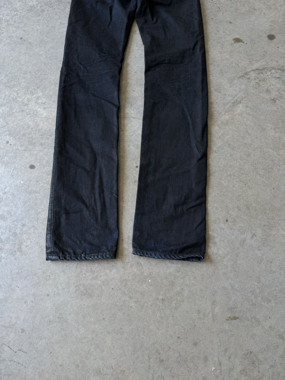 Dior Dior Homme AW08 Indigo Black Coated Denim Size US 28 / EU 44 - 8 Thumbnail