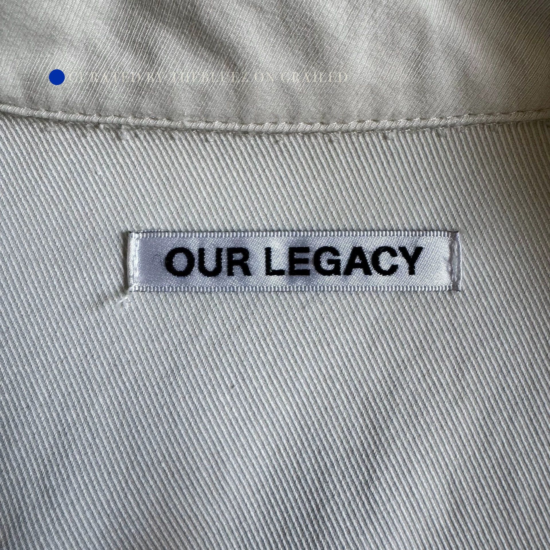 Our Legacy Boxy Military Jacket in White Size US S / EU 44-46 / 1 - 1 Thumbnail