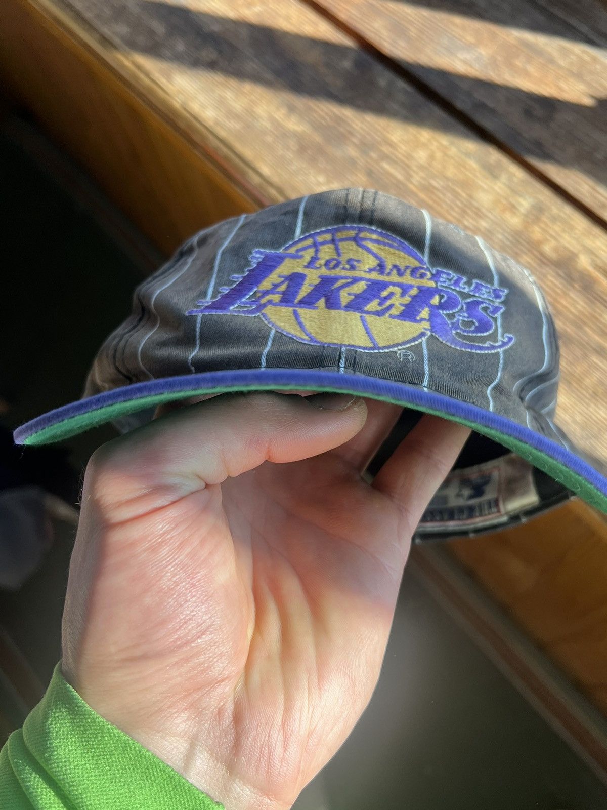 NBA Vintage 90s LOS ANGELES LA LAKERS Starter Cap Size ONE SIZE - 12 Thumbnail
