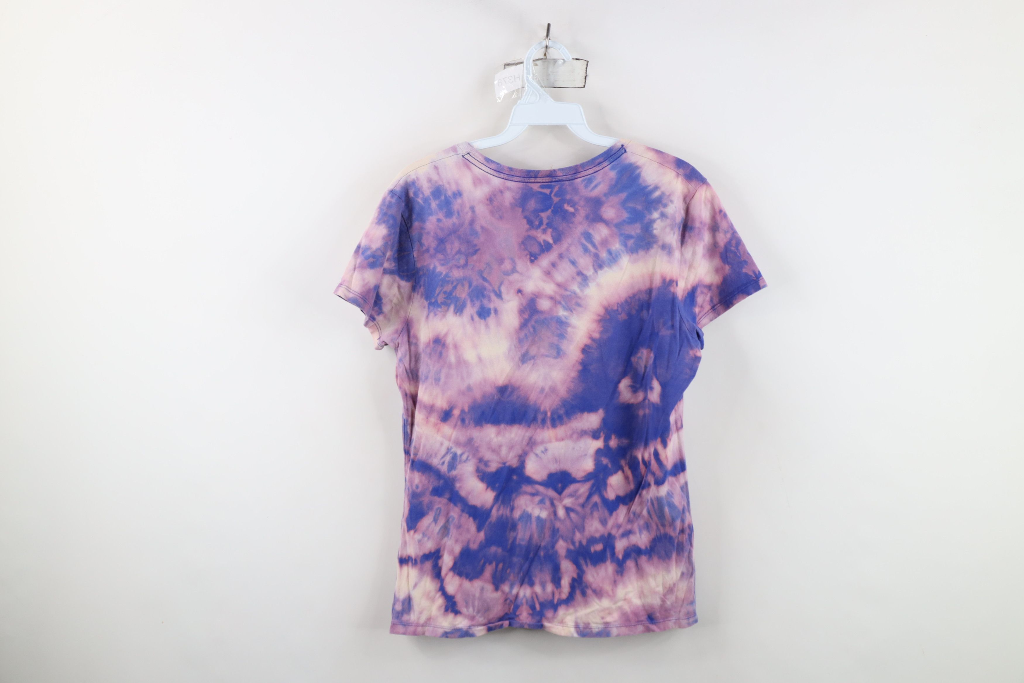 Vintage Vintage Y2K Acid Wash UCLA V-Neck T-Shirt Blue Cotton Size M / US 6-8 / IT 42-44 - 7 Thumbnail