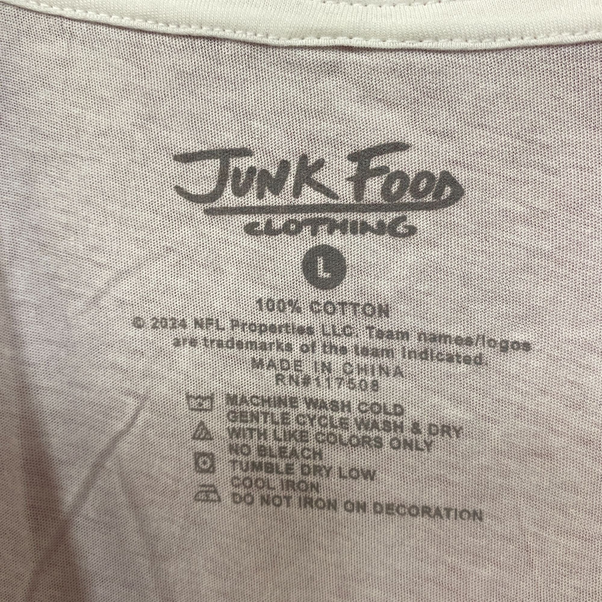 Junk Food Junk Food NFL Kansas City Chiefs Sleeveless Cropped T-Shirt Size L / US 10 / IT 46 - 4 Thumbnail