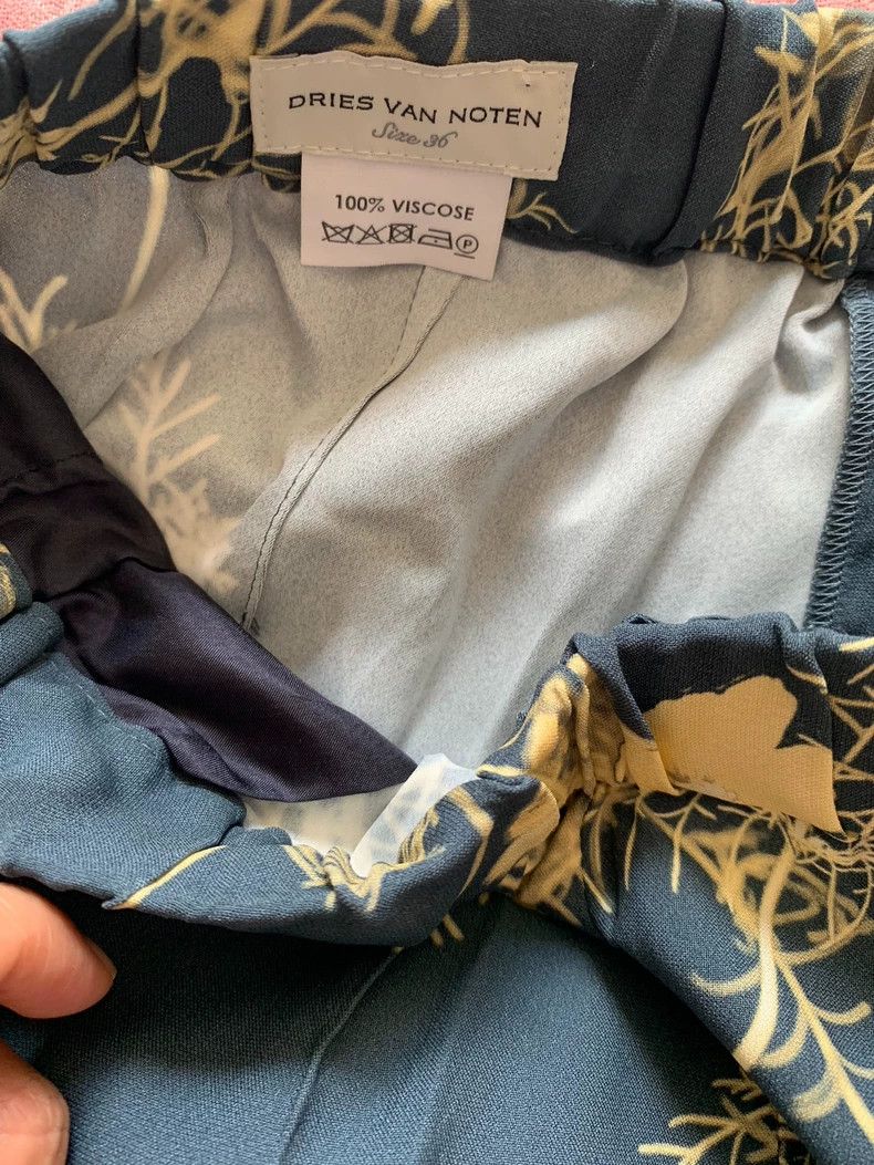 Dries Van Noten Dries Van Noten Printed trousers Size US 36 / EU 52 - 3 Thumbnail
