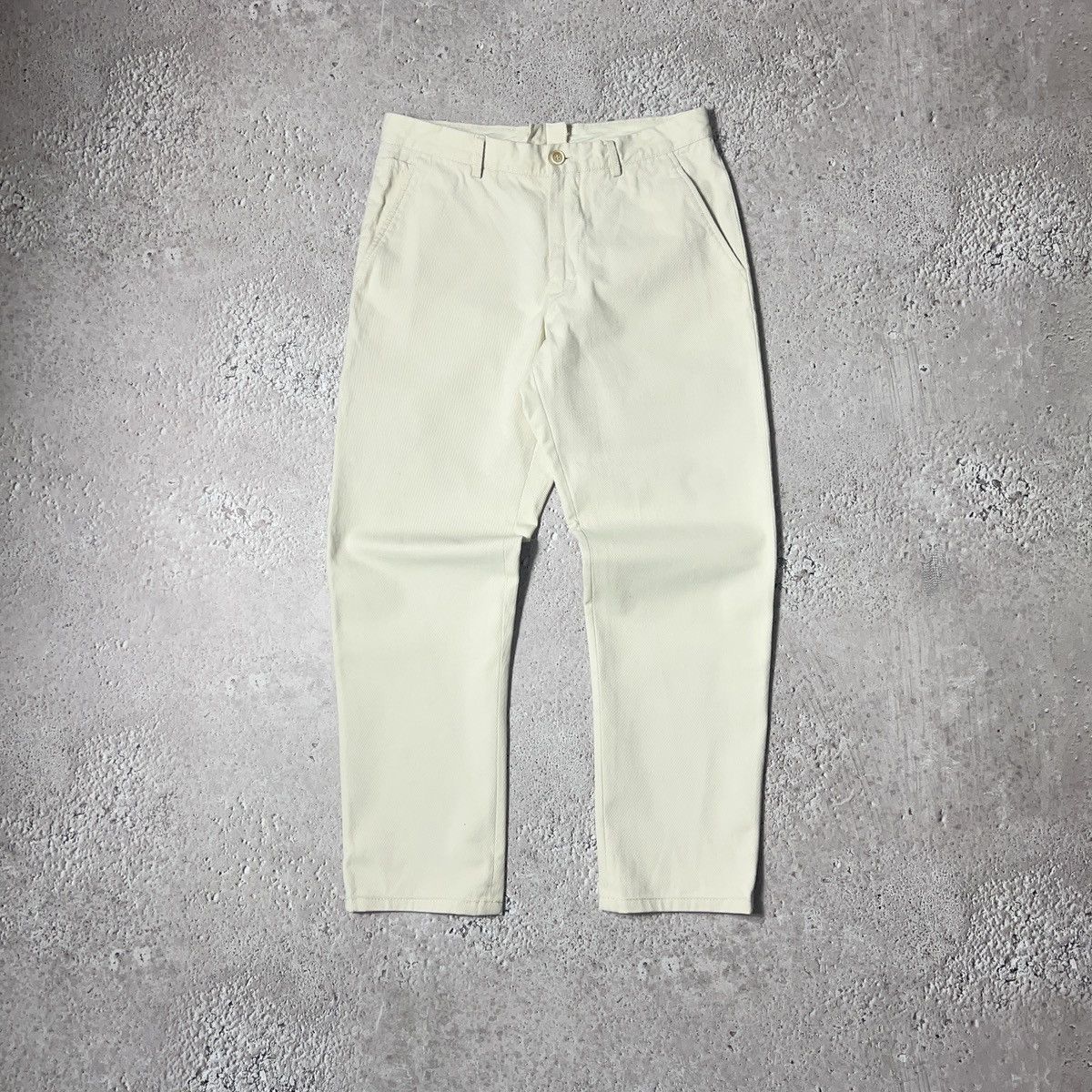 Brunello Cucinelli Brunello Cucinelli 5 Pockets Beige White Pants Size US 30 / EU 46 - 2 Thumbnail