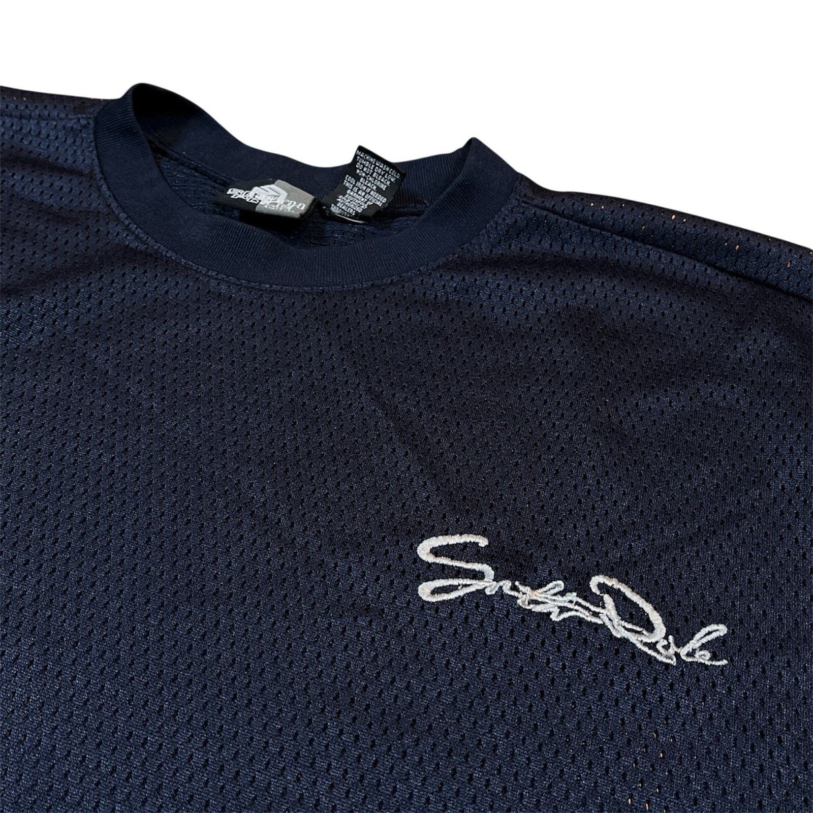 Southpole Mesh T-Shirt XL Navy Blue Short Sleeve VTG Y2K