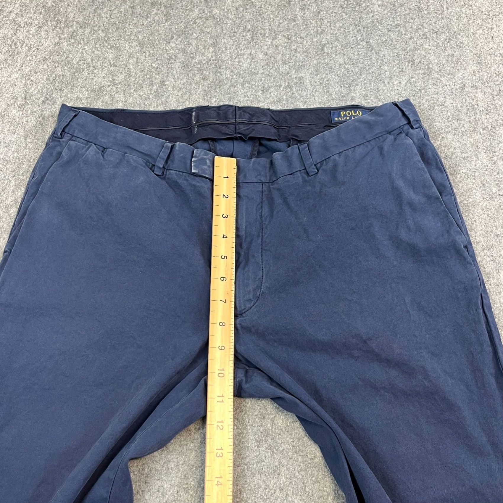 Polo Ralph Lauren Polo Ralph Lauren Mens Chino Trousers Pants Slim Tapered Fit 38 32 Navy Blue Size US M / EU 48-50 / 2 - 5 Thumbnail