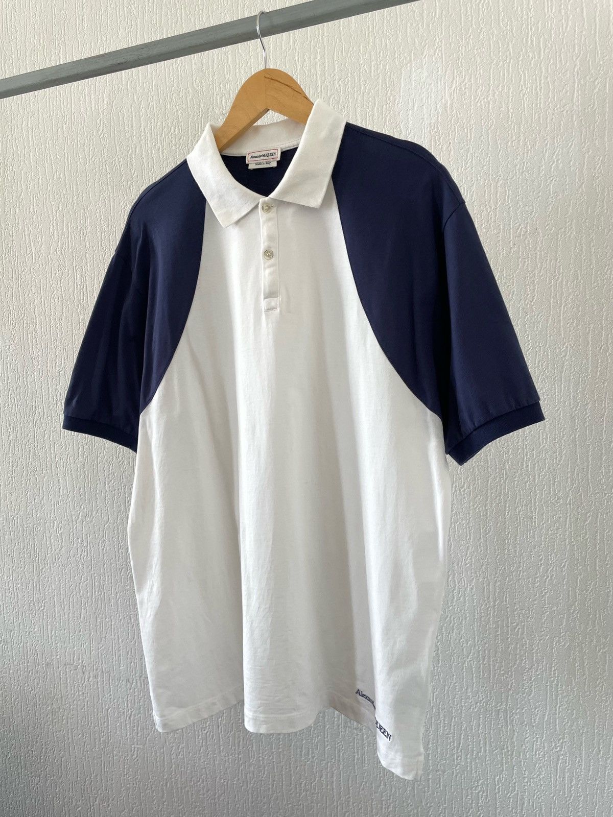 Alexander McQueen Alexander McQueen Polo Shirt – Size XL – Made in Italy Size US XL / EU 56 / 4 - 2 Thumbnail