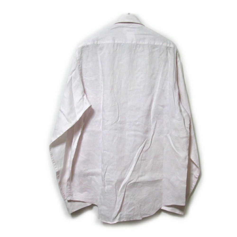 Yohji Yamamoto Yohji Yamamoto pour homme ruffle embroidery linen shirt Size US XL / EU 56 / 4 - 2 Thumbnail