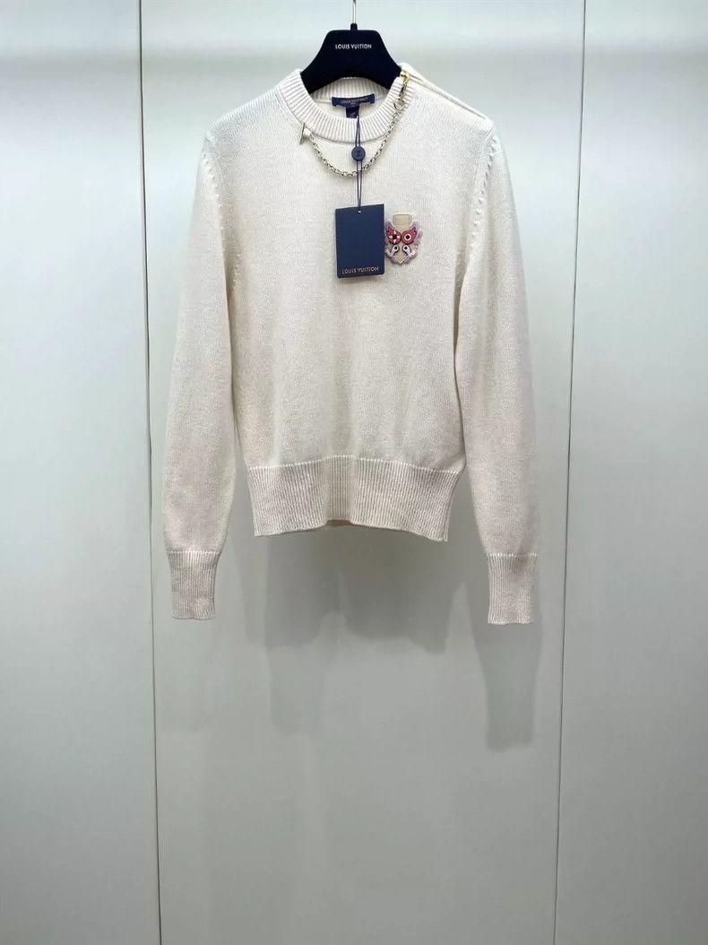 LOUIS VUITTON 24 Chain Knit Cashmere Sweaters 2504-Nextarro