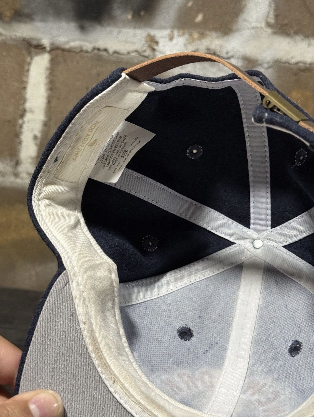 Aime Leon Dore × New Era Aime Leon Dore New Era New York Mets Baseball Cap Blue Size ONE SIZE - 8 Thumbnail