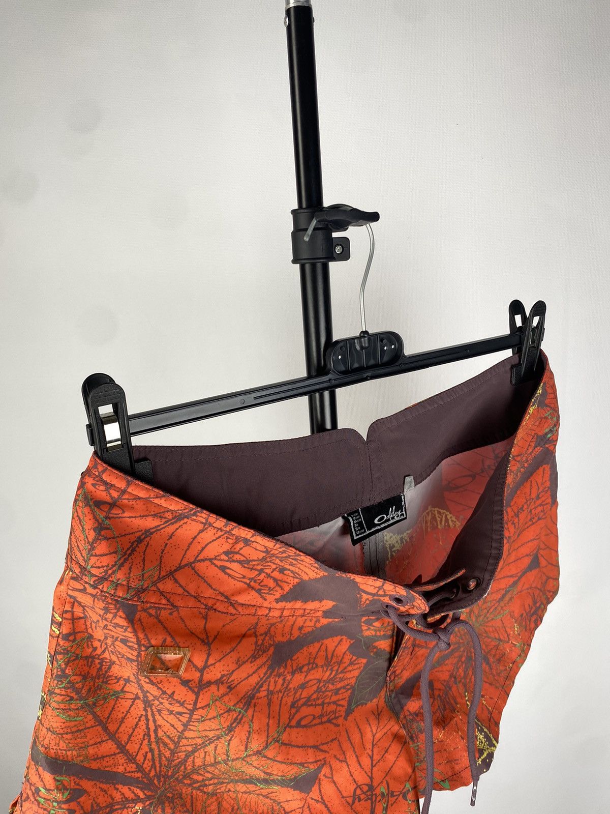 Oakley × Vintage Vintage Oakley Monogram Swim Shorts Orange Size 28" / US 6 / IT 42 - 13 Thumbnail