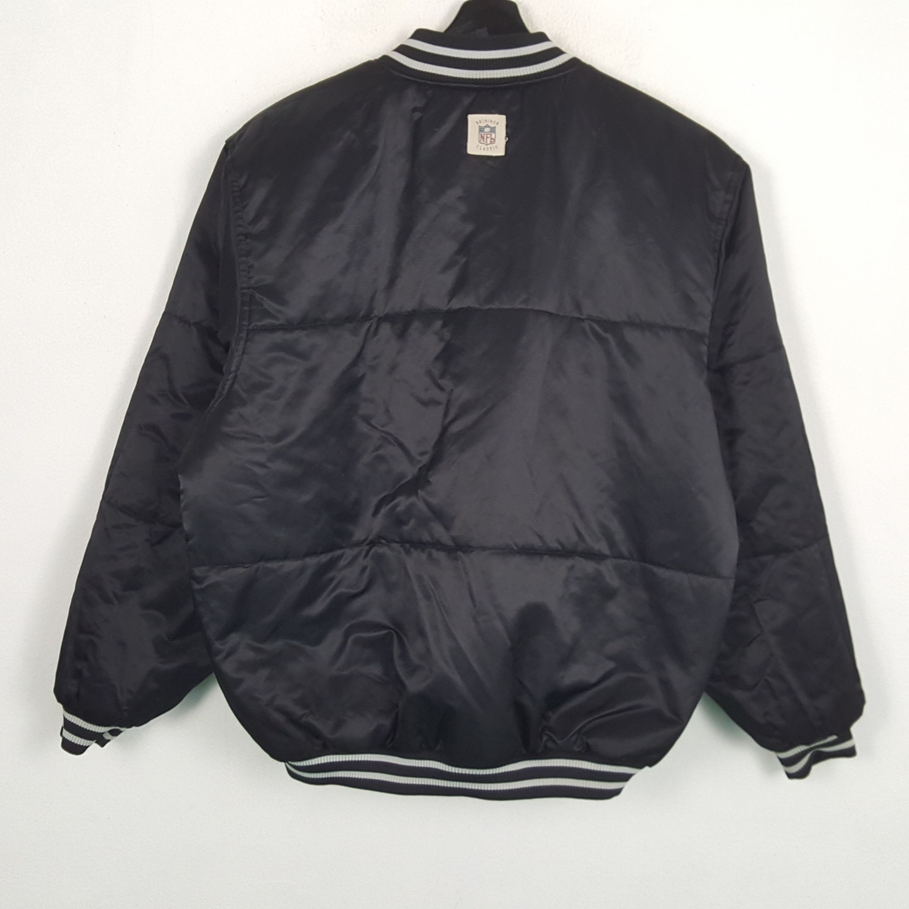 NFL × Vintage RAIDERS American Sports Football NFL Reversible Jacket Size US XXL / EU 58 / 5 - 7 Thumbnail