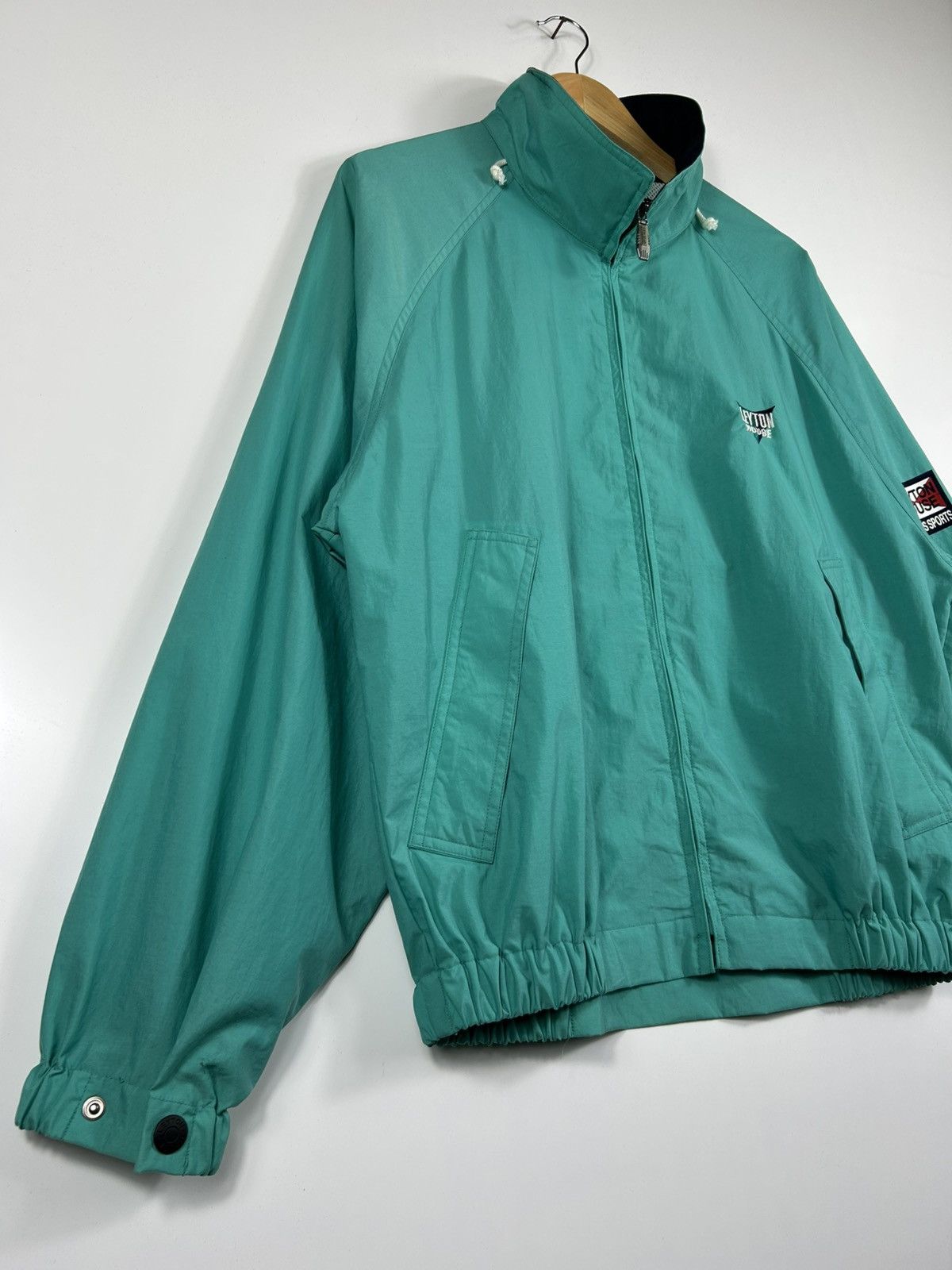 Versus × Vintage ⚡️Vintage Leyton House Zipper Bomber Jacket Size US L / EU 52-54 / 3 - 2 Thumbnail