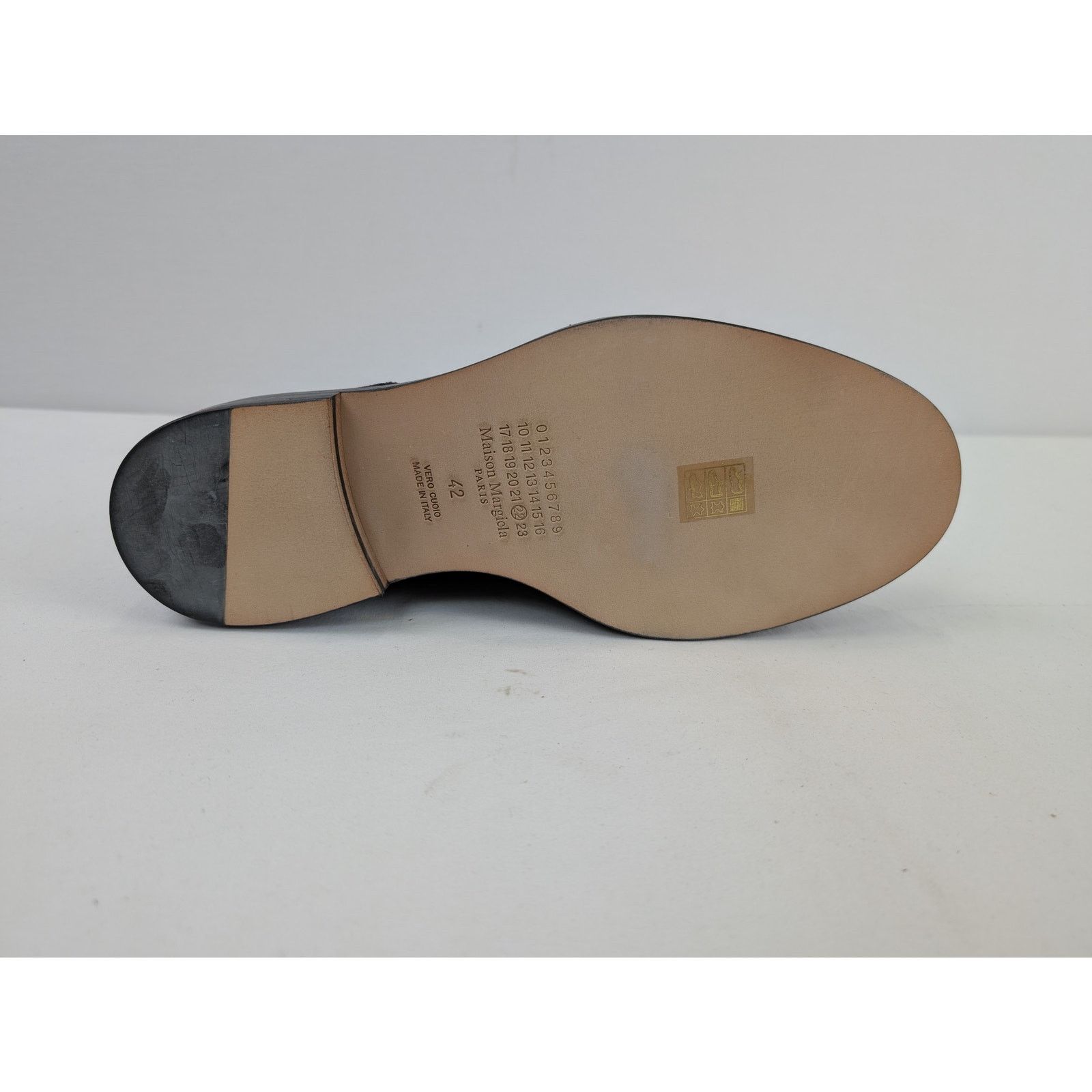 Maison Margiela o1rshd1 Lace-Up Leather Derbys in Nero Size US 9 / EU 42 - 10 Thumbnail