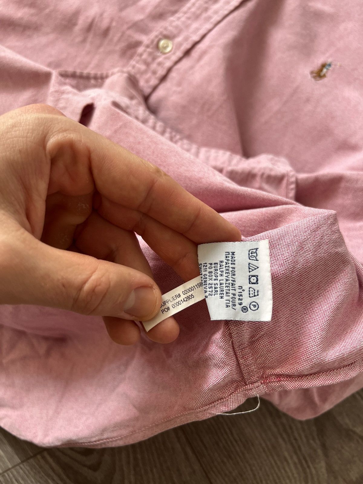 Polo Ralph Lauren × Ralph Lauren ‼️Polo Ralph Lauren RRL Coloured Logo Pink Luxury Shirt‼️ Size US L / EU 52-54 / 3 - 19 Thumbnail