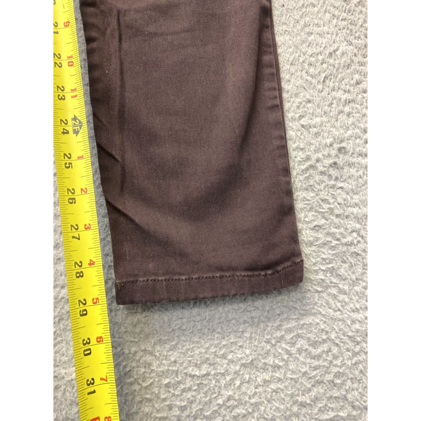 Vintage VINTAGE RCA Chino Pants Mens Size 32x29 Slim-Straight Brown Twill Casual Travel Size US 32 / EU 48 - 6 Thumbnail