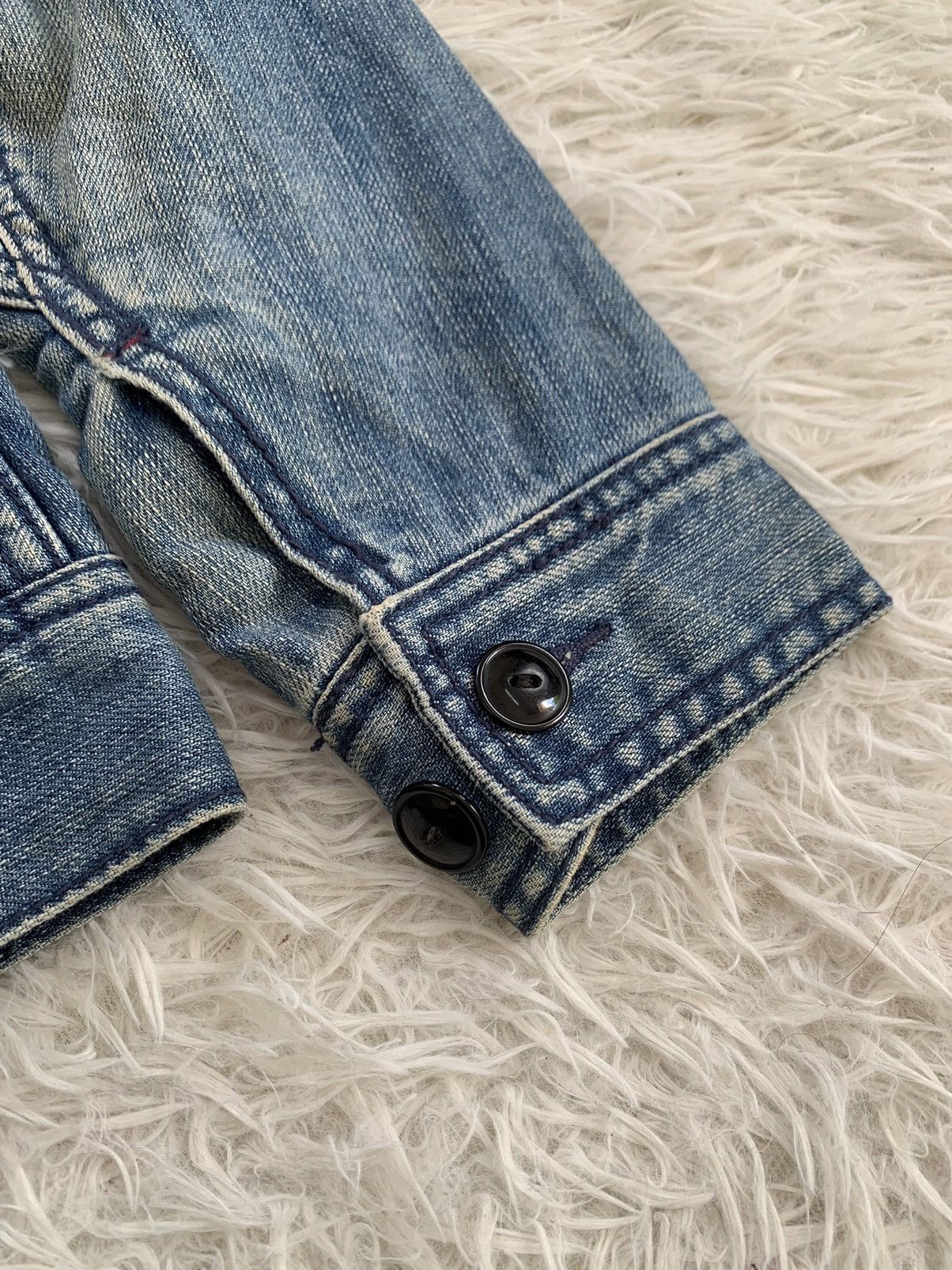 Japanese Brand Vintage Flash Report Denim Jacket Blanket Inner Size US M / EU 48-50 / 2 - 9 Thumbnail