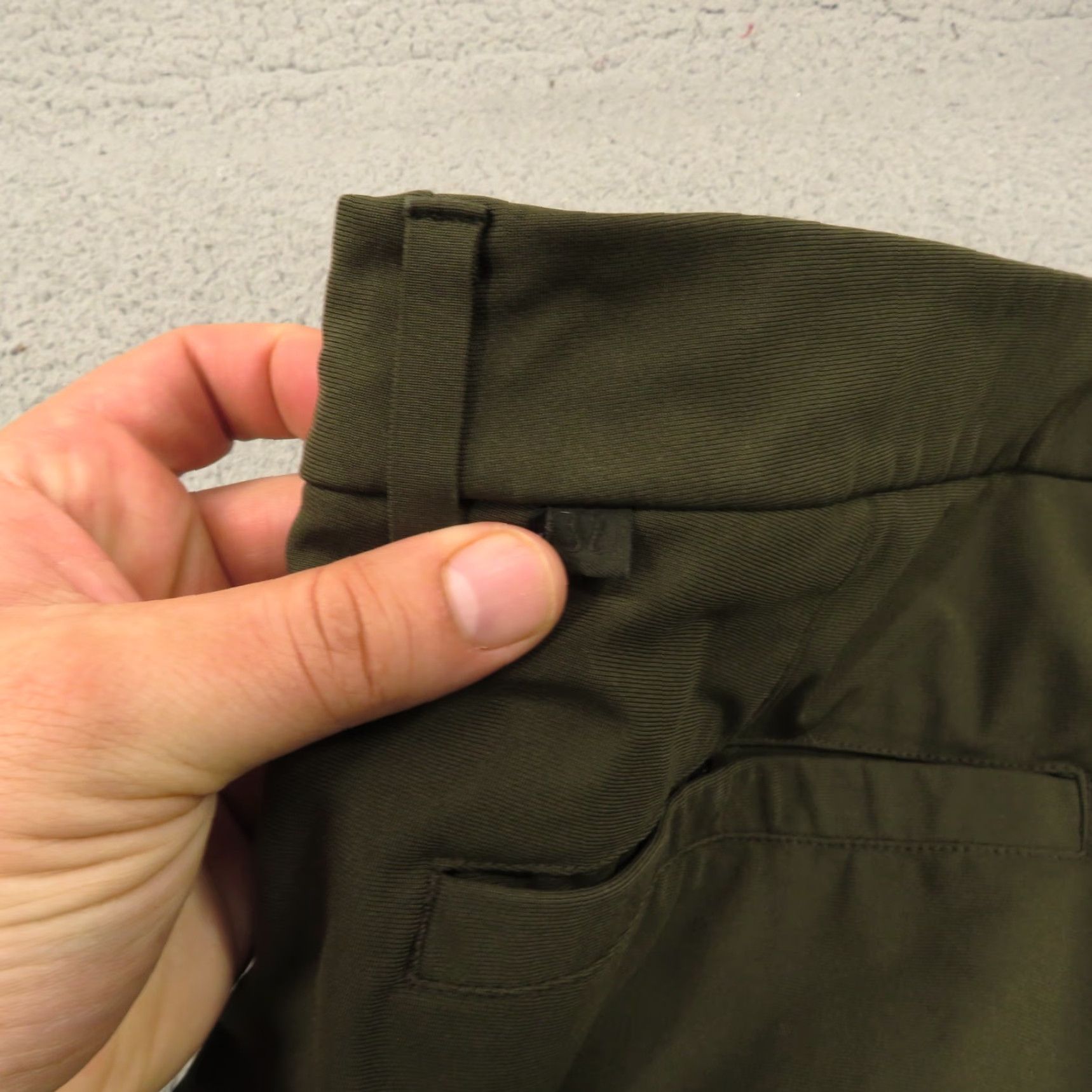 Lululemon Lululemon Commission Pants Mens 34x32 Slim Dark Olive Warpstreme Flex Work Chino Size US 34 / EU 50 - 4 Thumbnail