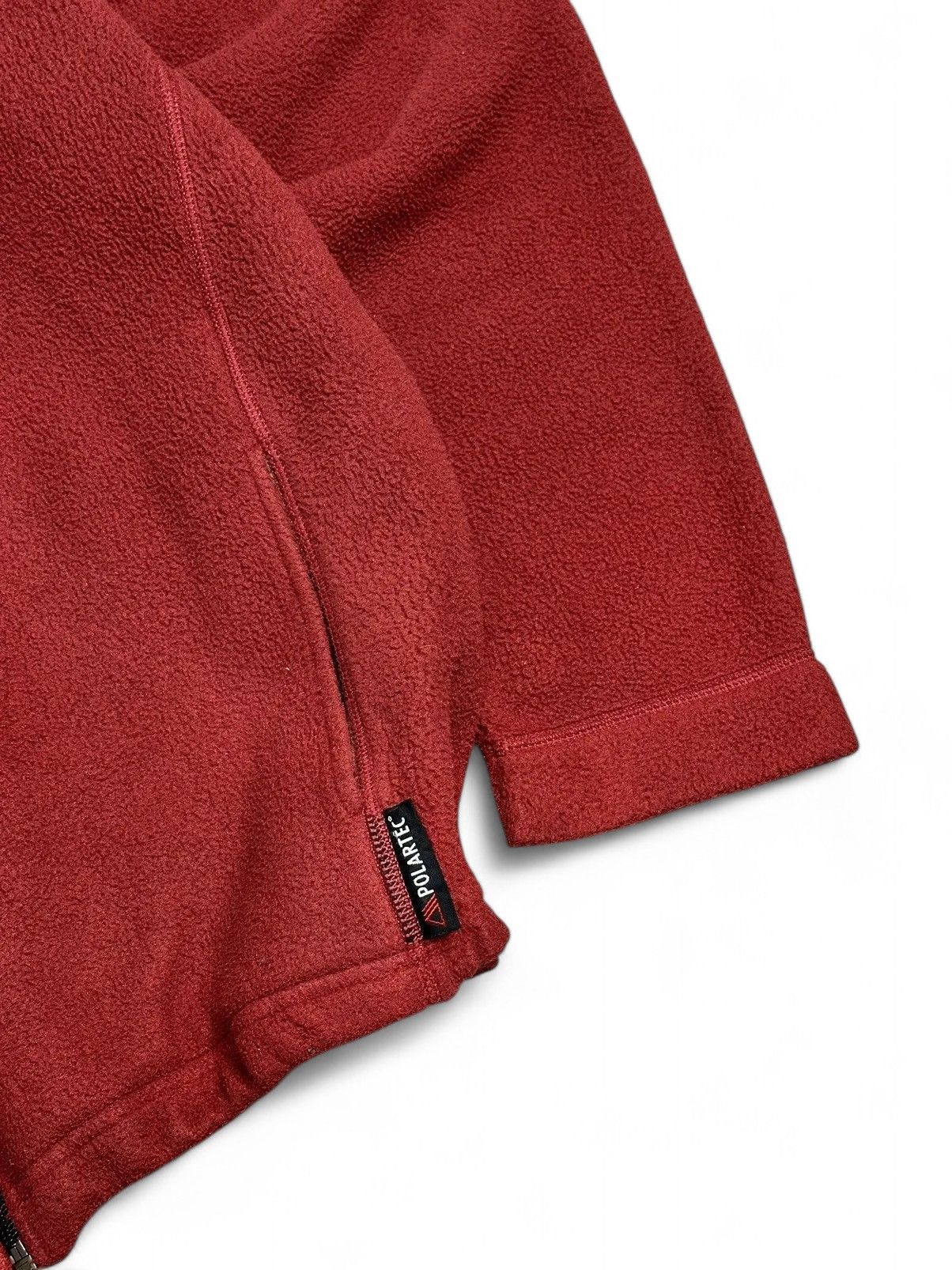 Diesel Red Fleece Zip Jacket Timberland Vintage Outdoor Y2K Look Size US XL / EU 56 / 4 - 3 Thumbnail