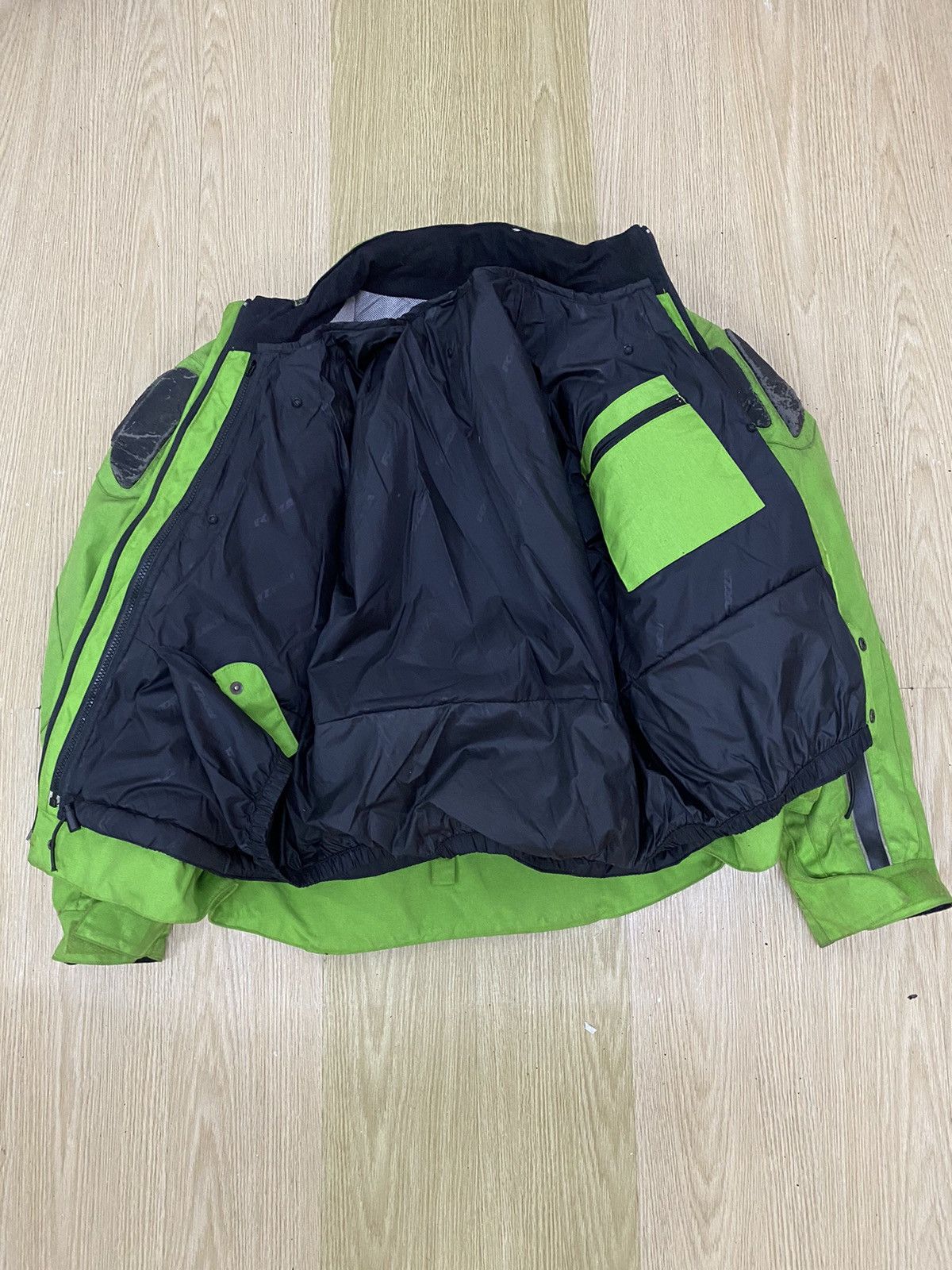 Japanese Brand Forza International Patch Leather Motorcycle Hear Jacket Size US L / EU 52-54 / 3 - 13 Thumbnail
