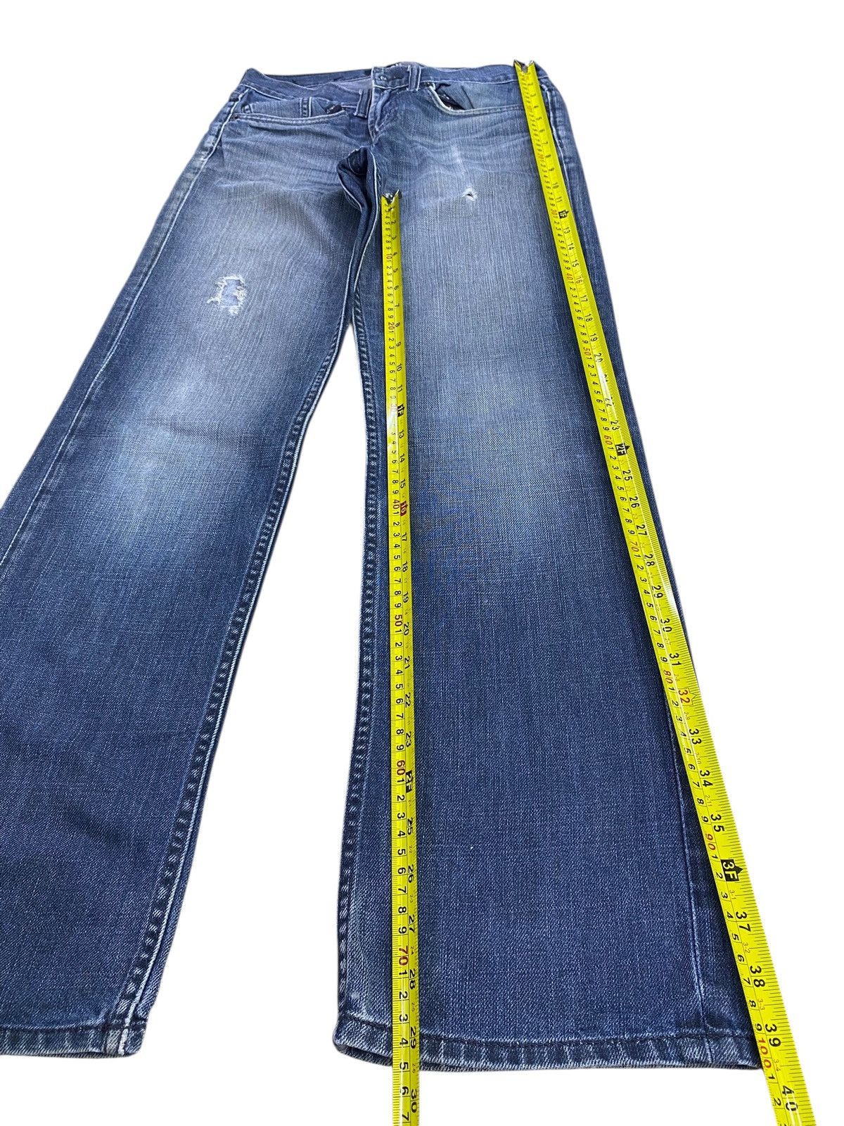 Japanese Brand Japanese Brand Blue Faded Wash Style Loose Jeans Size US 28 / EU 44 - 7 Thumbnail