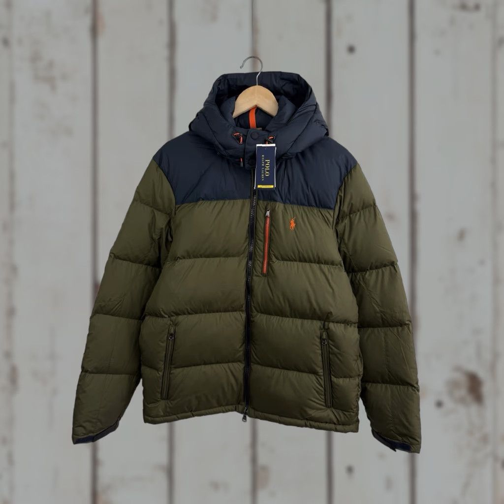 Ralph Lauren VINTAGE? NEW Polo Ralph Lauren Hooded Down Puffer El Cap Jacket L Green Mens Jacket Size US L / EU 52-54 / 3 - 1 Thumbnail
