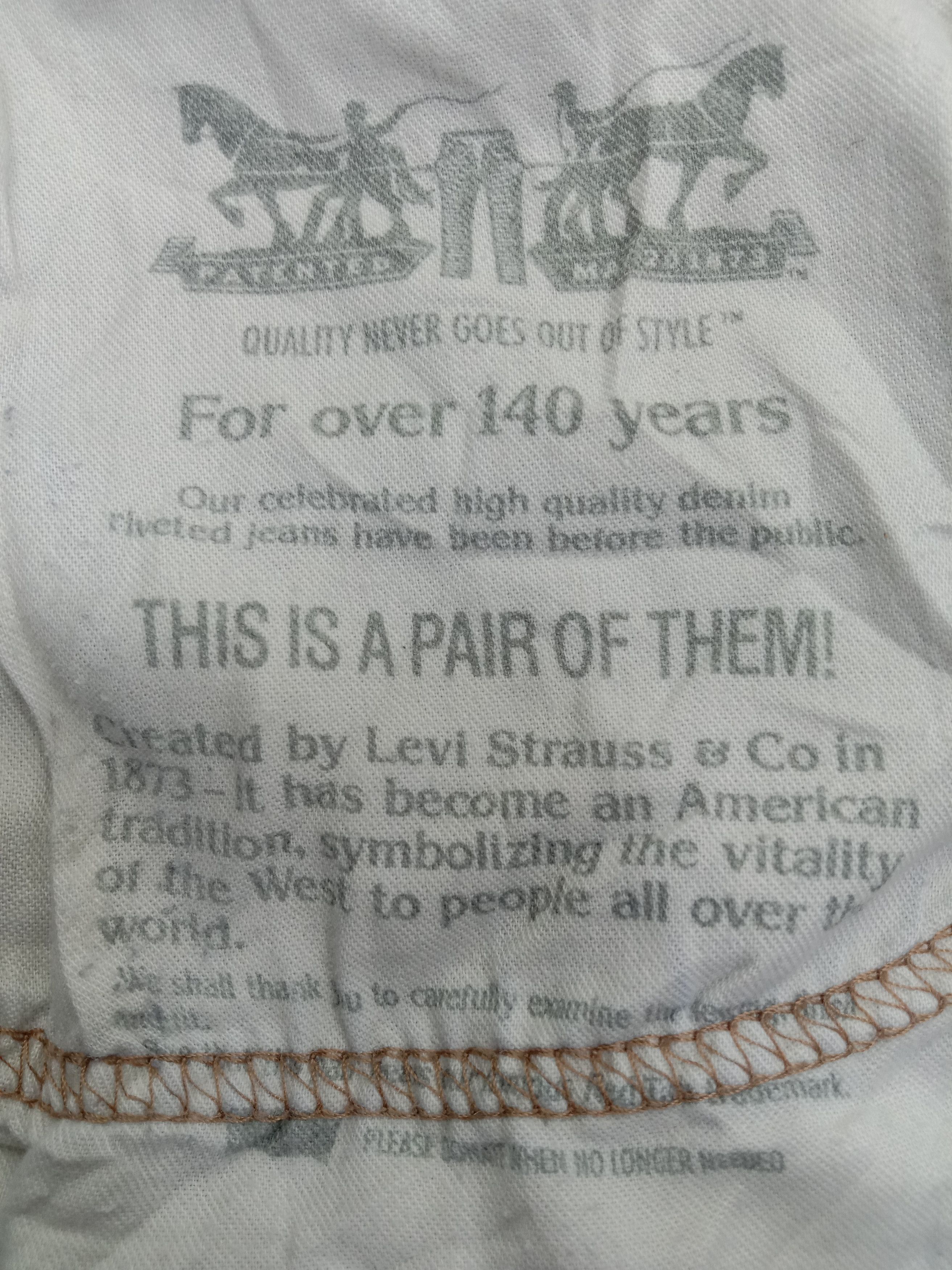 Levi's Vintage Levi's 505 Jeans Regular Fit Distressed Denim Size US 37 - 12 Thumbnail