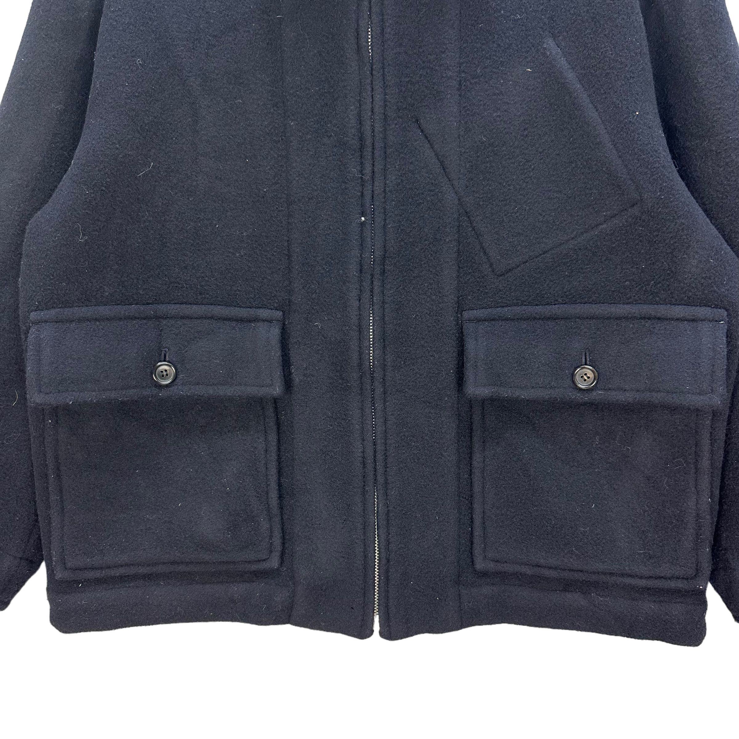 Comme des Garcons Homme RARE💥 CDG HOMME AD1994 WOOL ZIPPER JACKET #8280-221 Size US M / EU 48-50 / 2 - 3 Thumbnail