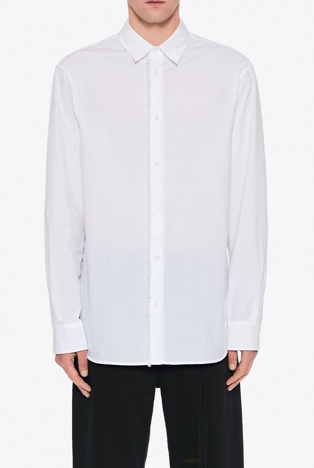 Ann Demeulemeester Last Ann Demeulemeester White Cotton Shirt Size US XL / EU 56 / 4 - 1 Thumbnail