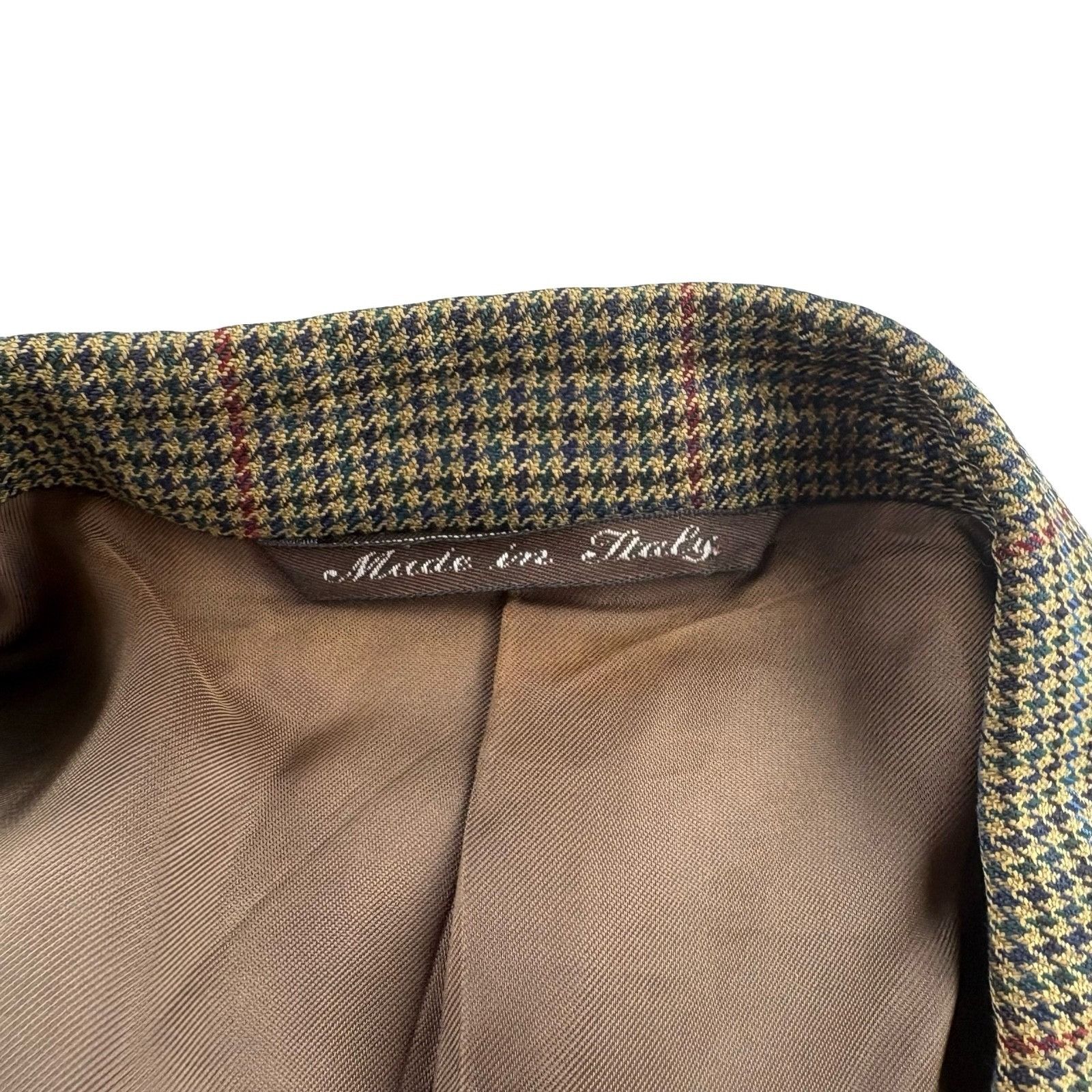 Canali Canali Men’s 100% Wool Blazer Jacket Brown • Italy • 44R (US Size 44R - 3 Thumbnail