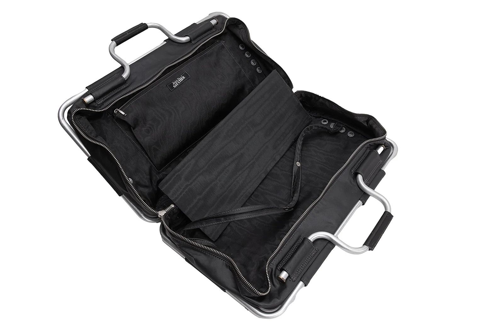 Jean Paul Gaultier Metal Frame Briefcase in Black Size ONE SIZE - 11 Thumbnail